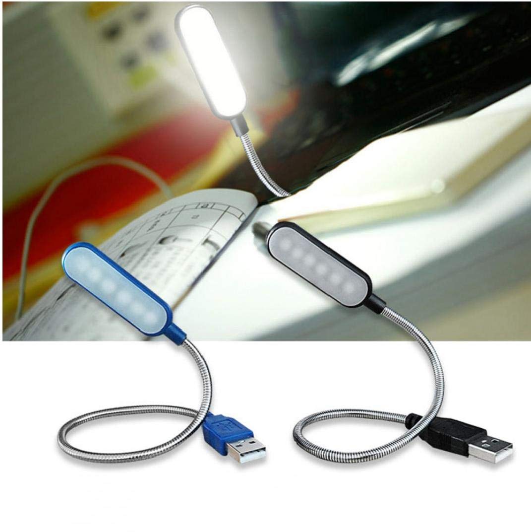 Lampada Da Tavolo USB Flessibile - Luce LED Per Leggere, Lavorare Al PC O Usare In Camera Da Letto - Foto 5