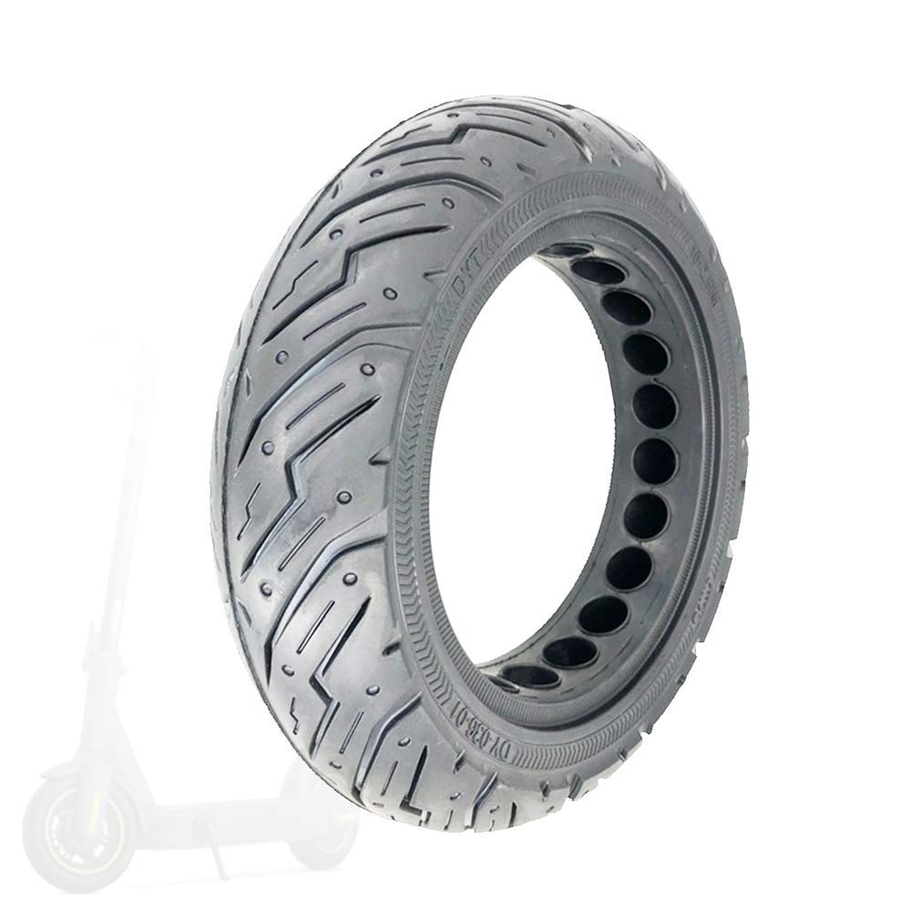 Pneu scooter électrique 10X2.50 increvable en nid d'abeille compatible Max G30