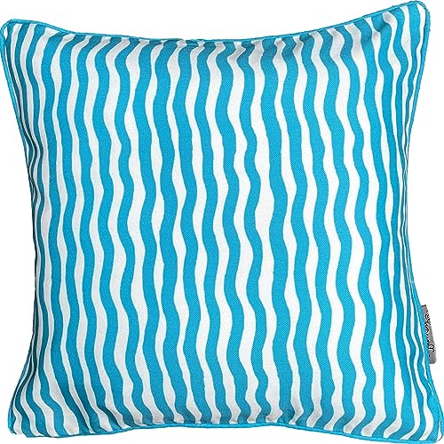 Ragged Rose Showerproof Garden Cushion Covers, 44 cm x 44 cm Printed Sofa & Outdoor Seat Cushion Covers for Garden & Patio