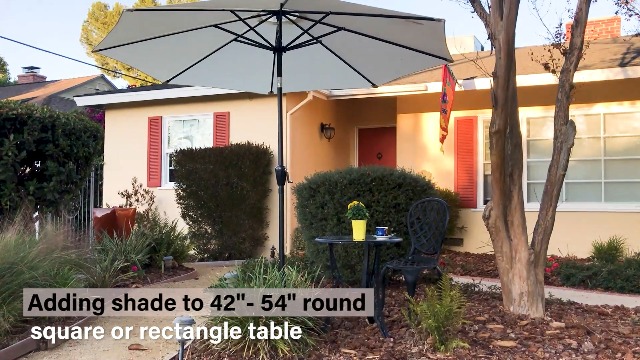 Amazon.com : Simple Deluxe LGBRLA9RED 9ft Outdoor Market Table