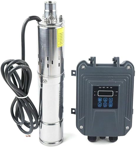 Eapmic 3 ''DC 24 V 270 W bomba de agua solar sumergible pozo bomba de acero inoxidable 270 W DC bomba de agua solar sumergible MPPT controlador kits Eapmic 3 ''DC 24 V 270 W bomba de agua solar sumergible pozo bomba de acero inoxidable 270 W DC bomba de agua solar sumergible MPPT controlador kits