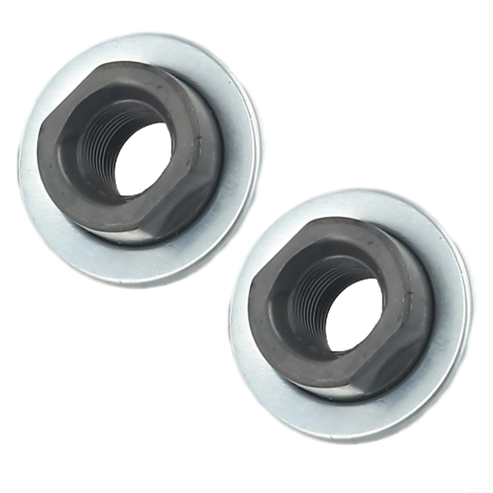 Dadi conici in acciaio per asse della bicicletta, 3/8" x 26 TPI per mozzi posteriori solidi, parti di ricambio per mozzi posteriori, circa 13,6 mm di lunghezza, confezione da 2