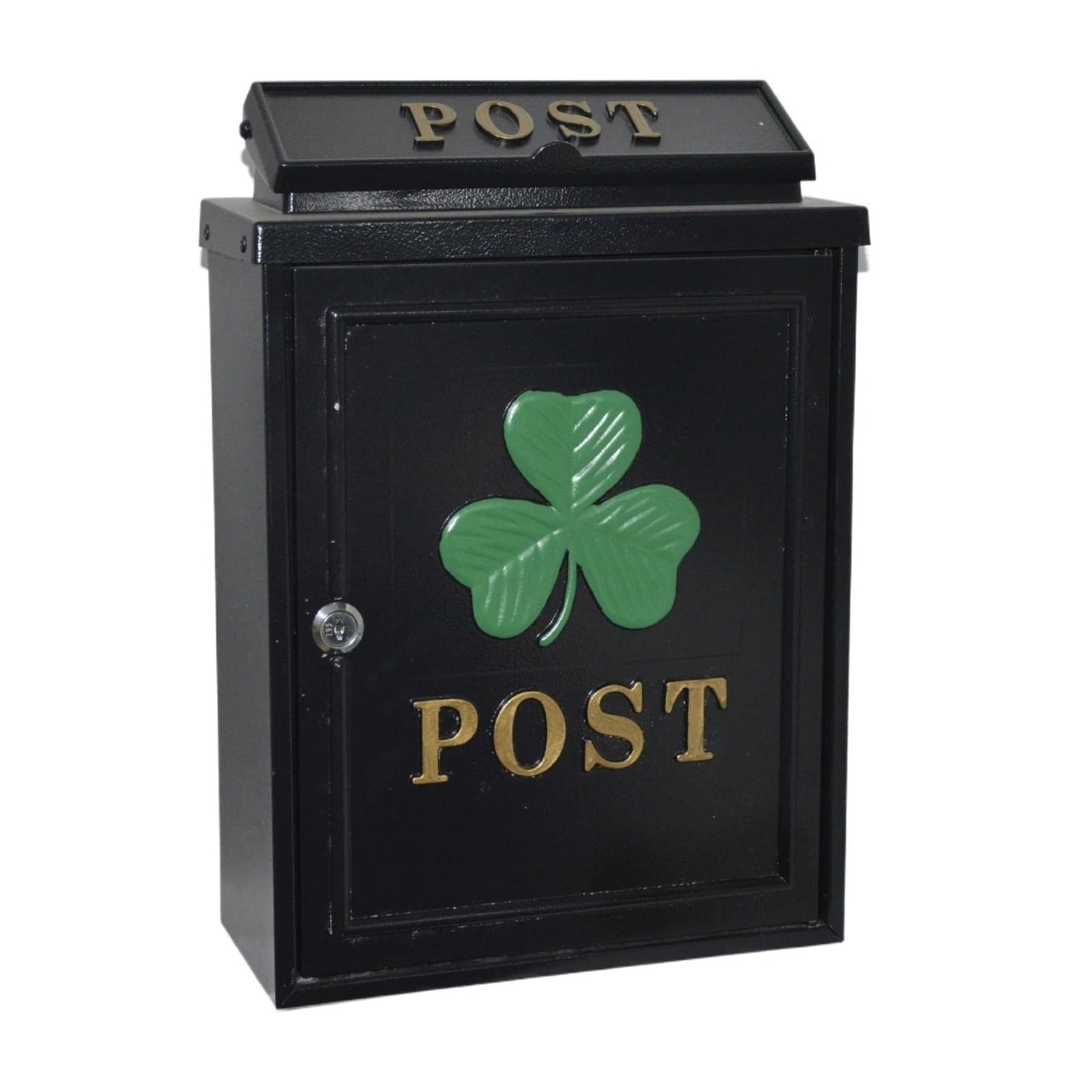 Post Box Villa Letter Box Rain-Proof Old-Fashioned Mailbox Outdoor Creative(Clover in stock)