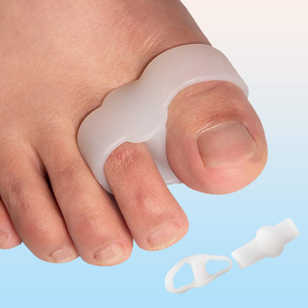 Buy Silicone Big Toe Separators for Feet, 12 Pack of Big Toe Spacers for Women and Men, Big Toe