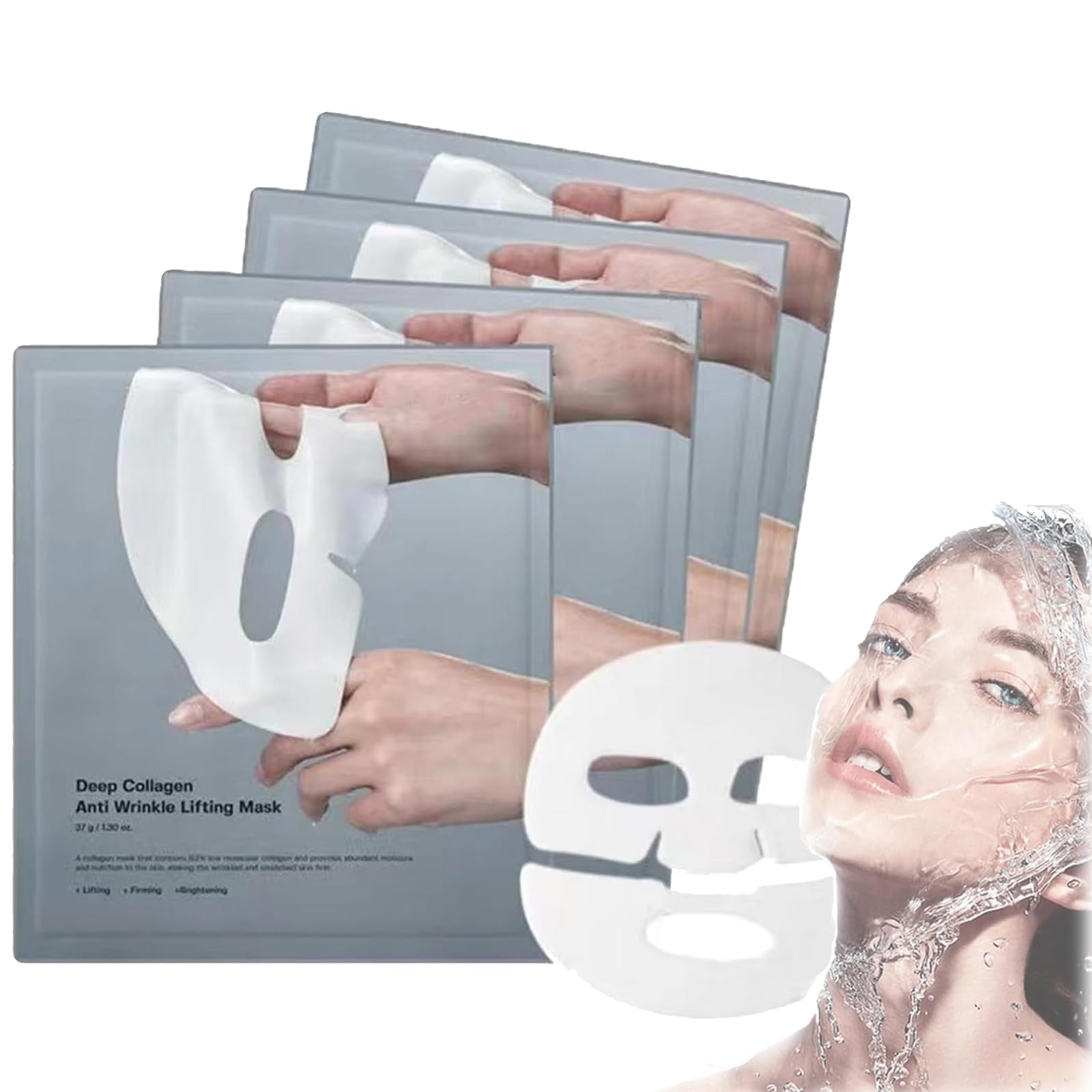 Bio Collagen Face Mask Overnight, Bio Collagen Real Deep Mask Overnight, Collagen Overnight Mask, Beauty Bio Collagen Mask
