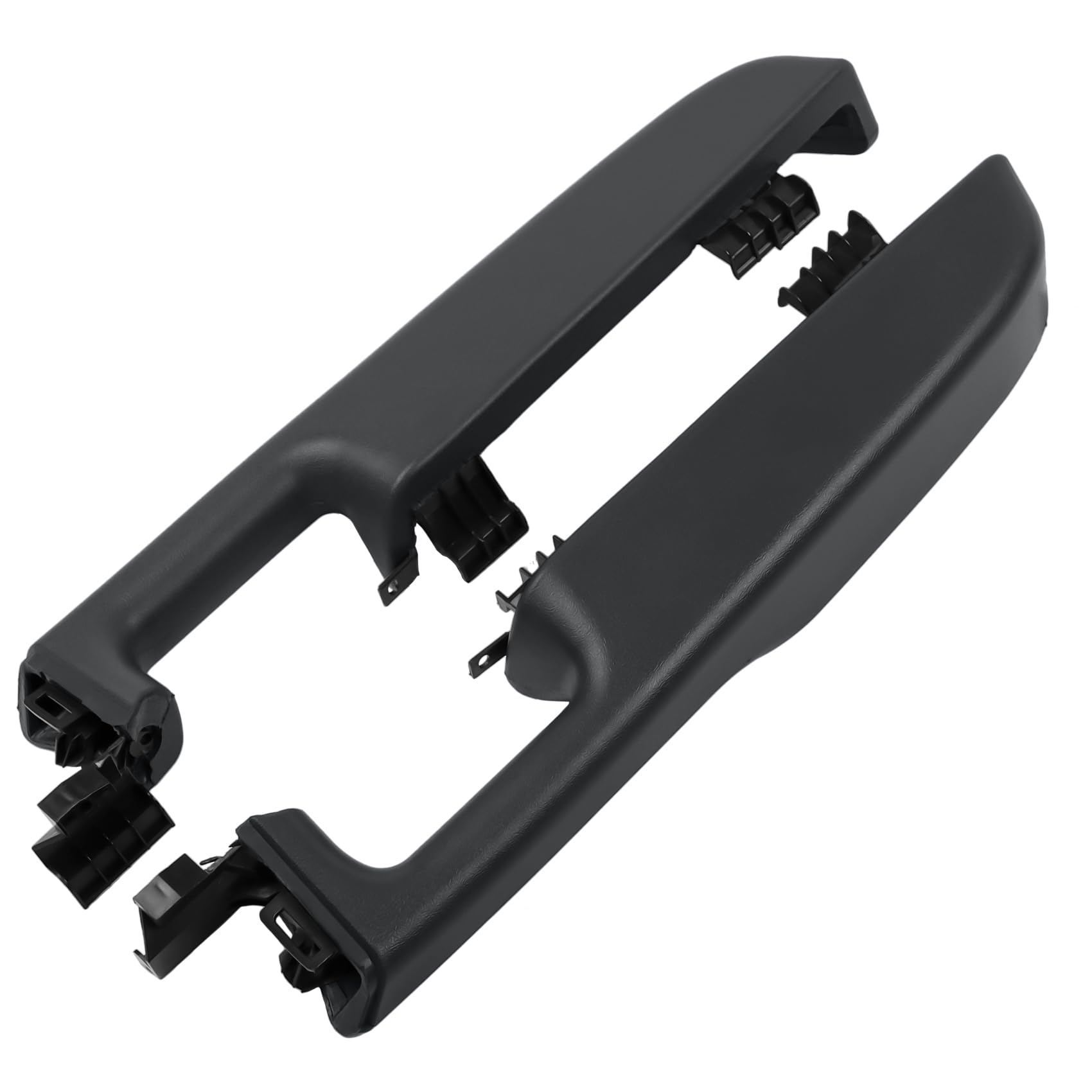 Photo 1 of 12472876 Front Driver & Passenger Side Door Armrest Handle for 1999-2006 Chevy Suburban Silverado Sierra Tahoe Avalanche Escalade & GMC Yukon, Front Left & Right Door Arm Rest with Handle, Dark Gray
