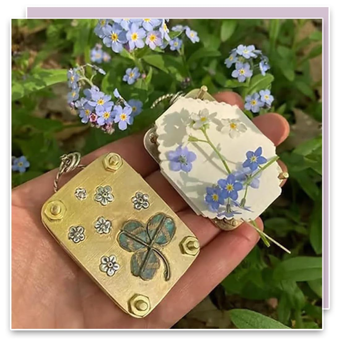 Micro Presse à Fleurs, Kit De Préservation Des Plantes En Métal