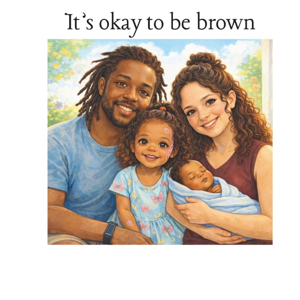 It's okay to be brown: a story about family, self-acceptance, and loving everyone