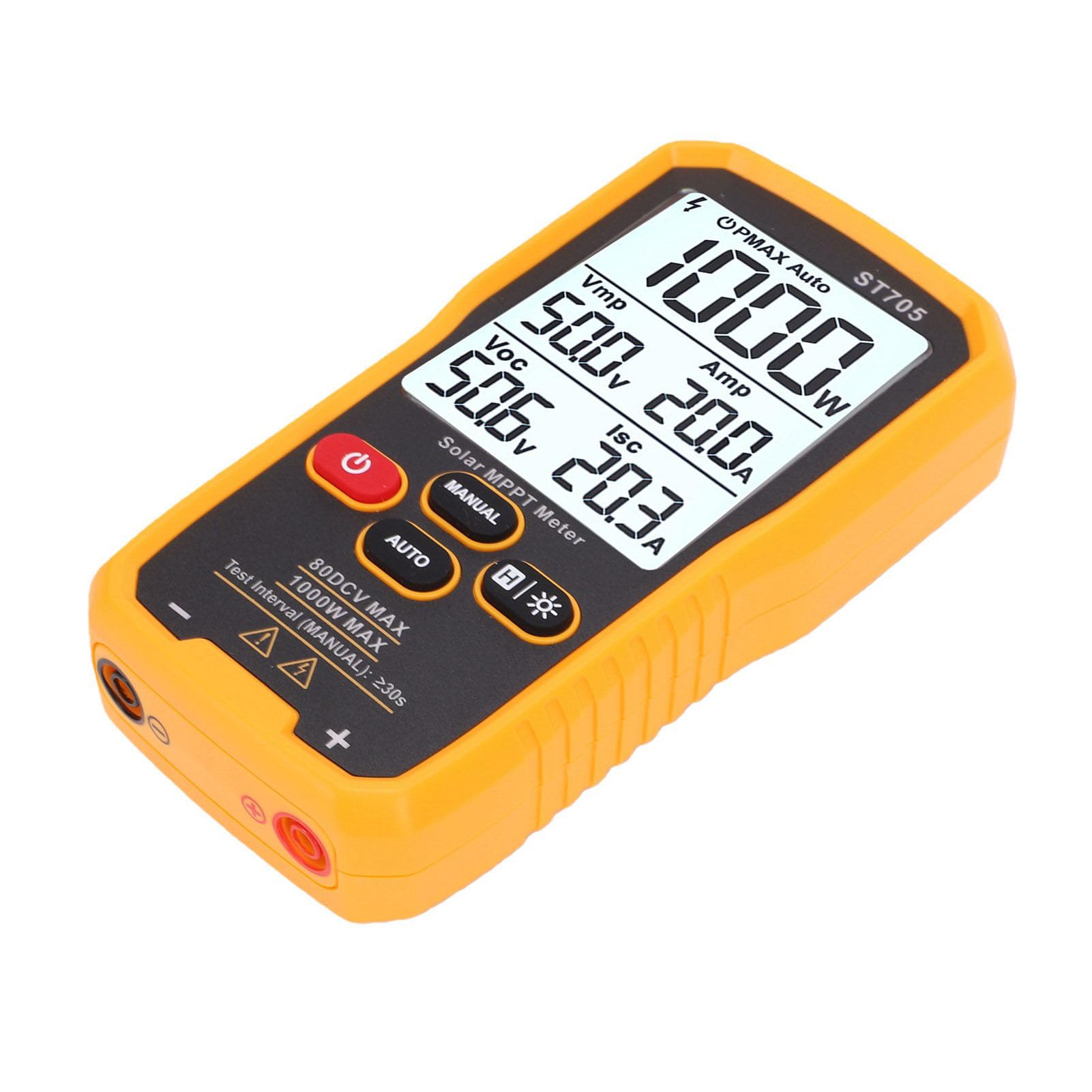 Annadue Tester Paneli Słonecznych 1000W MPPT Analizator PV z
