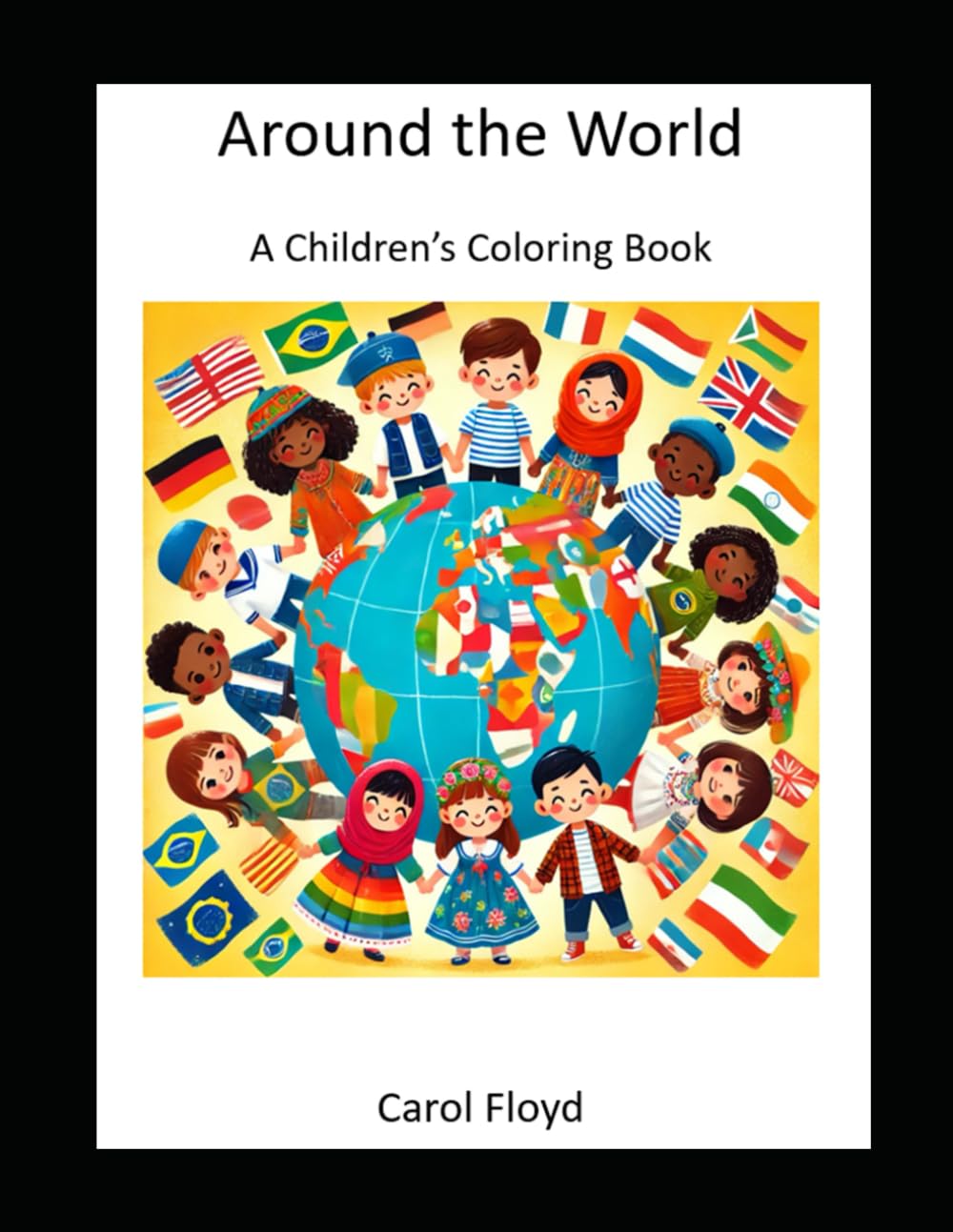 Around the World - A Children's Coloring Book