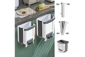 Foldable Hanging Trash Can for Kitchen: The Perfect Waste Management Solution