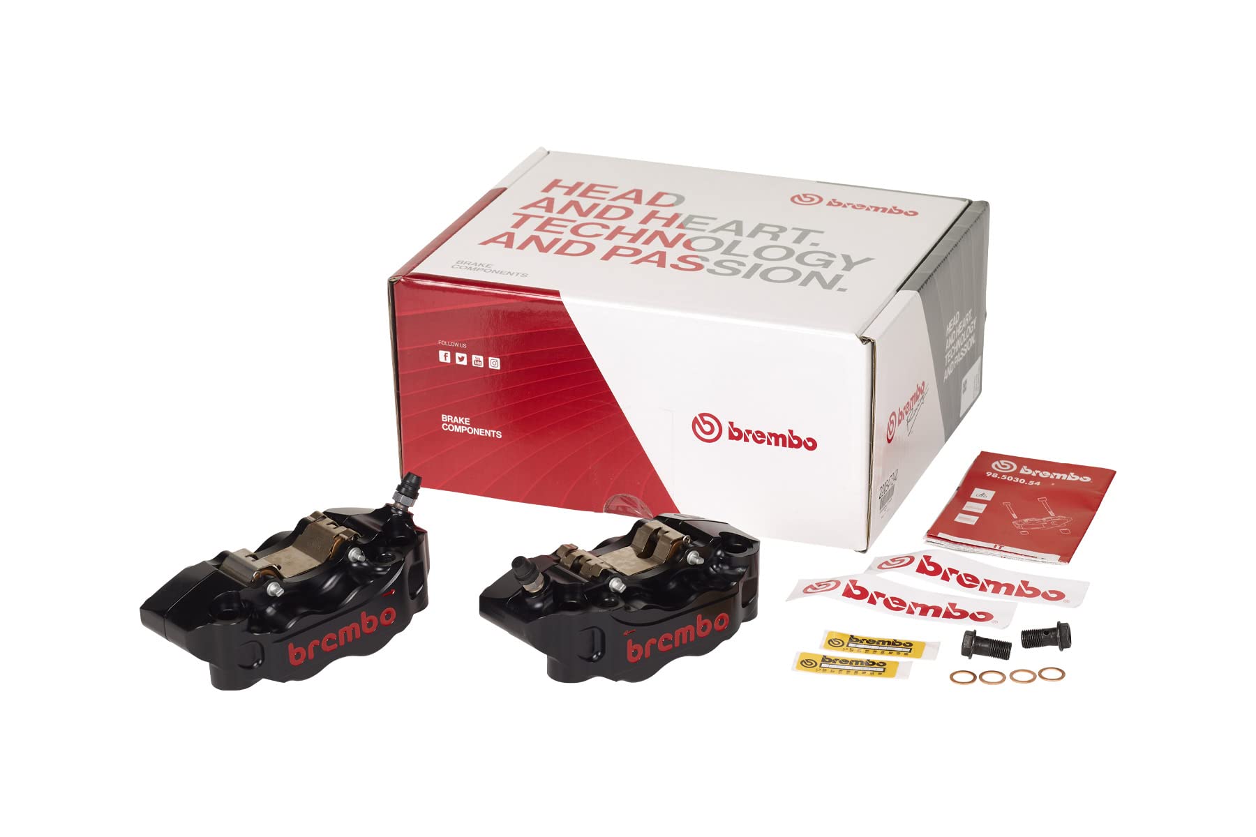 bremboブレンボ 4ピストンキャリパー brembo ブレーキキャリパー ブレンボ 4ピストンキャリパー 右