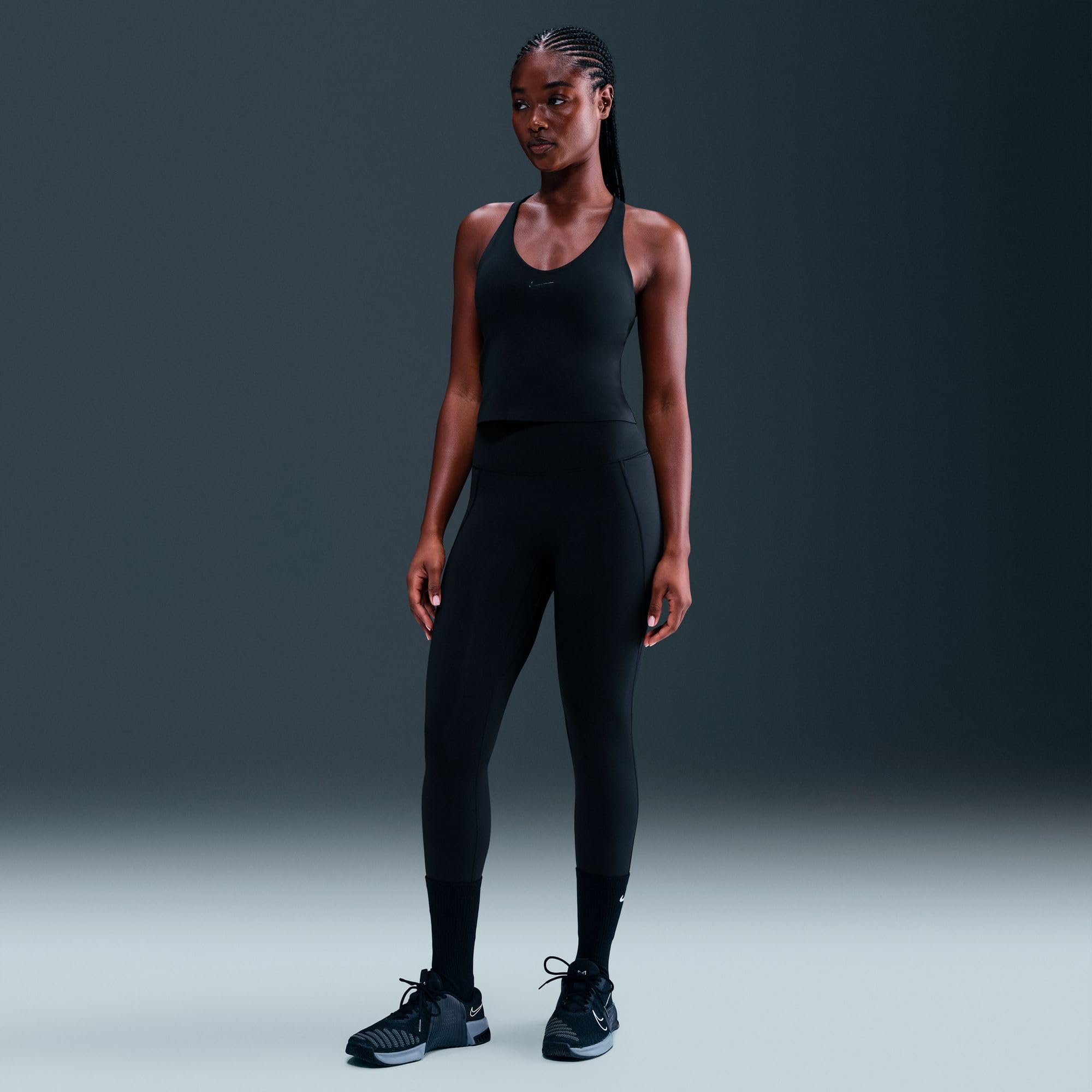 NIKE Biustonosz sportowy Kobiety Nike Universa Women's Medium-support Padded Sports Bra Tank