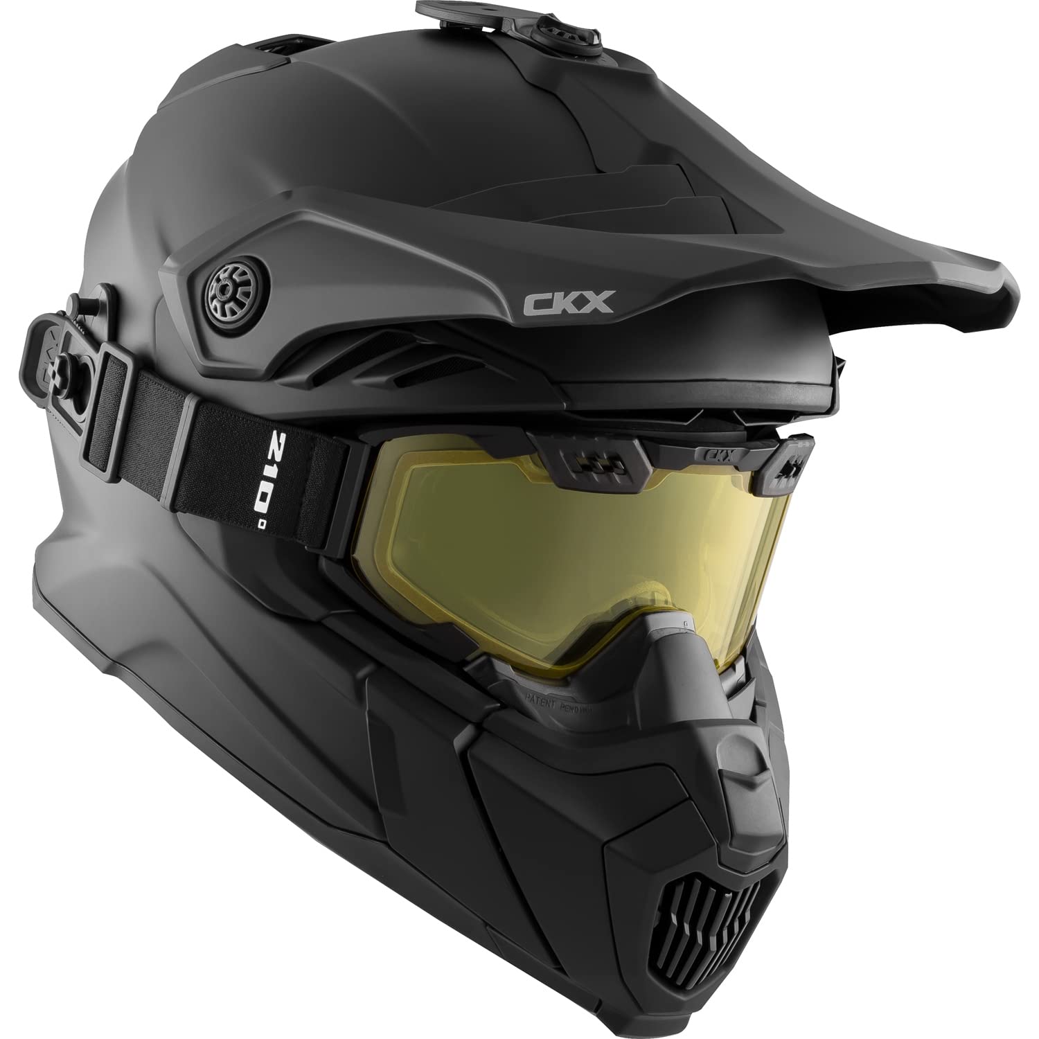 CKX Titan Air Flow Helmet - Backcountry Solid No Shield