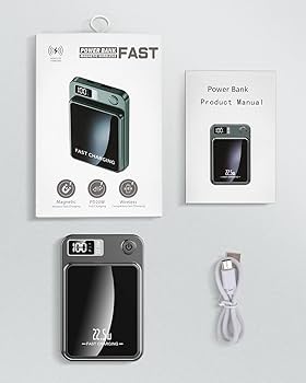 Magnetic Wireless Power Bank - Charge Your iPhone Effortlessly