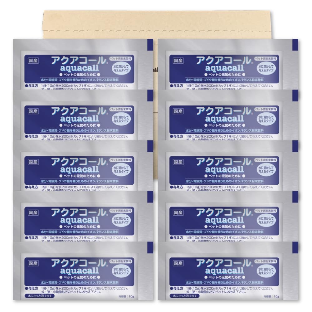 Amazon | ハイペット アクアコール 10g ×10袋セット PSJBOX ペット