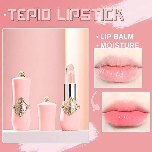 Miniatura 4 de KAILIJUMEI Humectante de labios cuidado Surplus Bright Flower lápiz labial de jalea Jelly