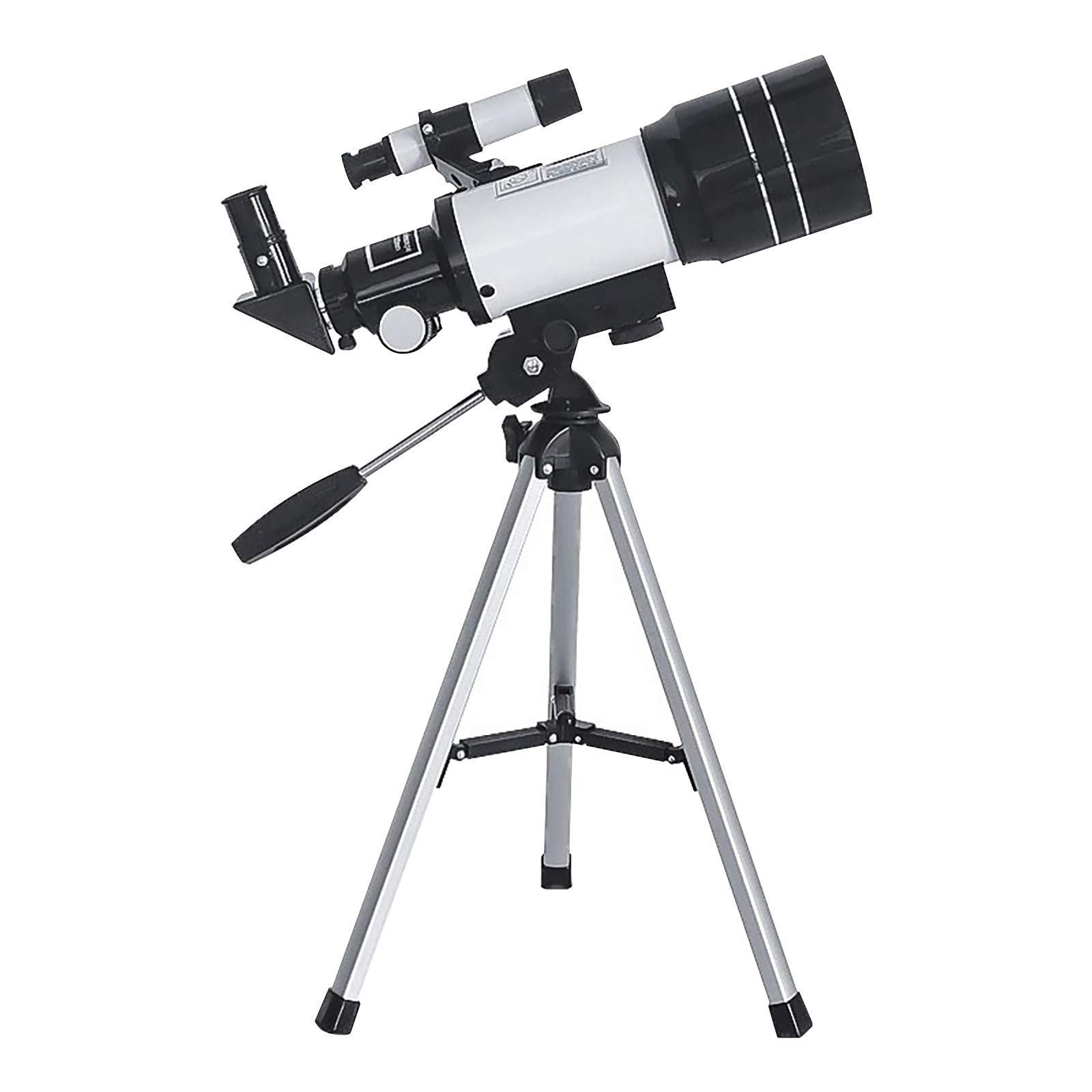 Teleskop dla astronomii dla dzieci śli początkujący, szybki teleskop refraktorowy dla astronomii 70 mm Aperture 400 mm Telescope z statywem