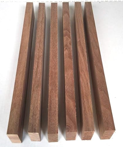 Woodchucks Wood Madera maciza de madera maciza de nogal de 34 pulgadas x 2 pulgadas x 16 pulgadas como tabla de cortar (10 unidades)