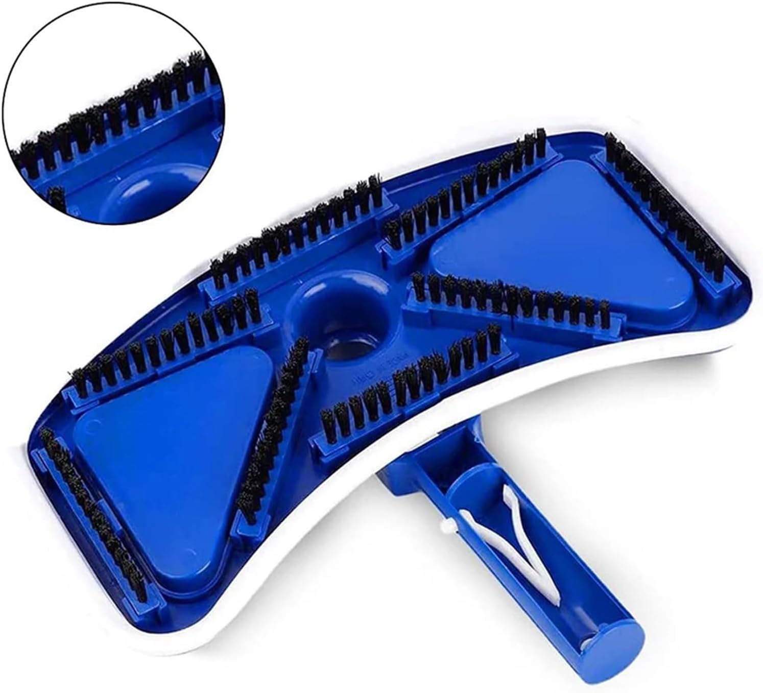 プール用掃除機ヘッド 加重式プール掃除機ヘッド 底部ナイロンブラシ付き ガーデンクリーニングツール