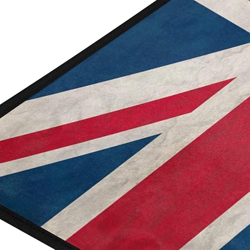 Miniatura 4 de ALAZA Retro Union Jack British Flag Non Slip Kitchen Floor Mat Kitchen Rug for Entryway Hallway Bathroom Living Room Bedroom 39 x 20 inches(1.7' x