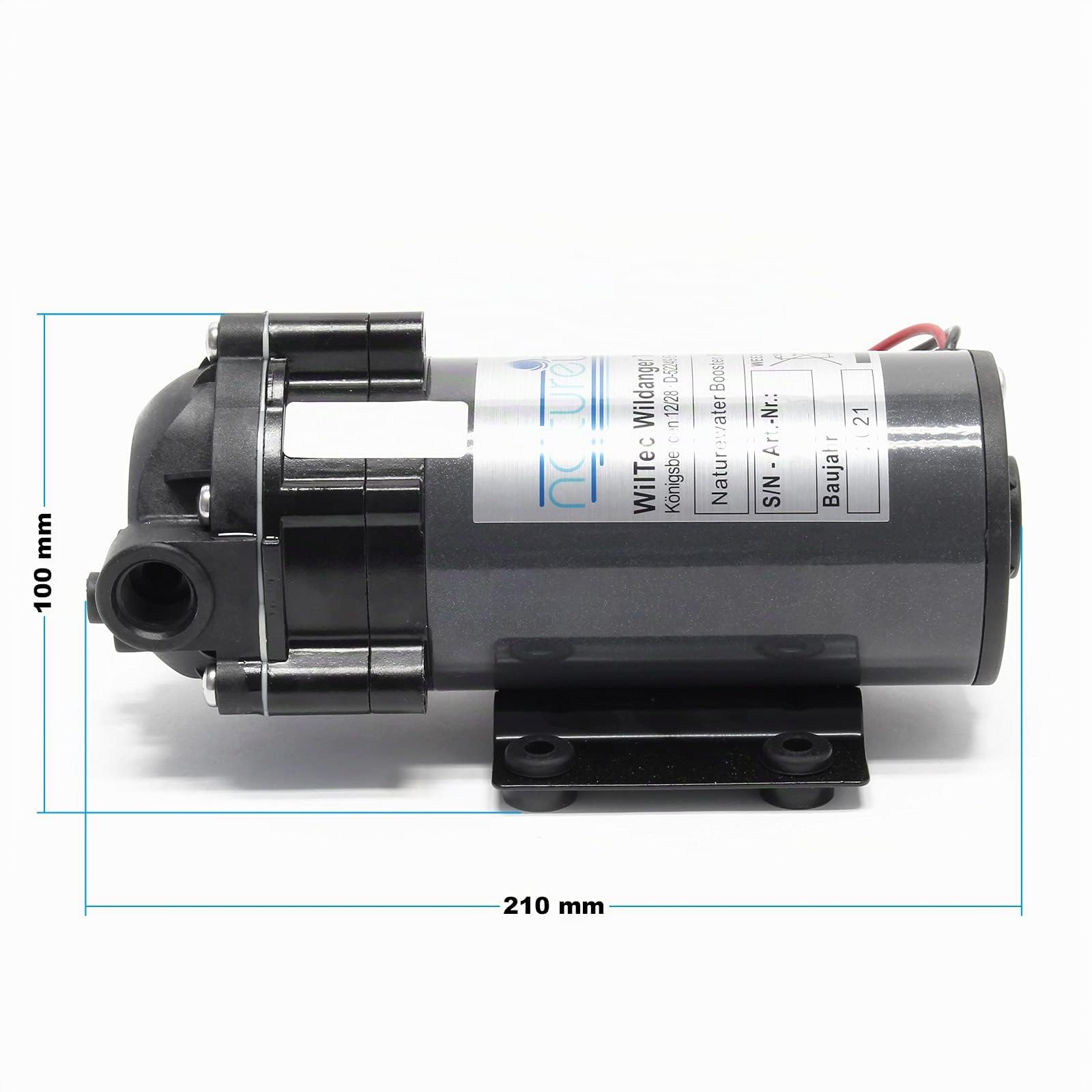 Naturewater bomba booster 400 GPD bomba de refuerzo para equipo ósmosis inversa