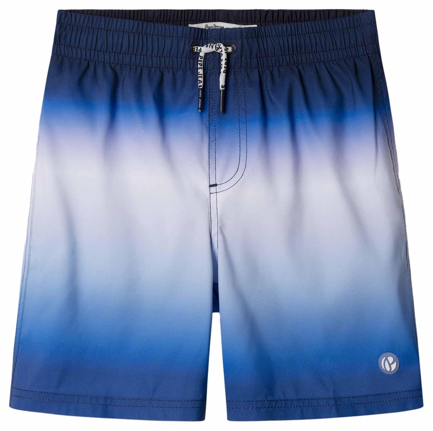 Pepe Jeans Degrade Swimshort Short de Bain Ajustable à Séchage Rapide