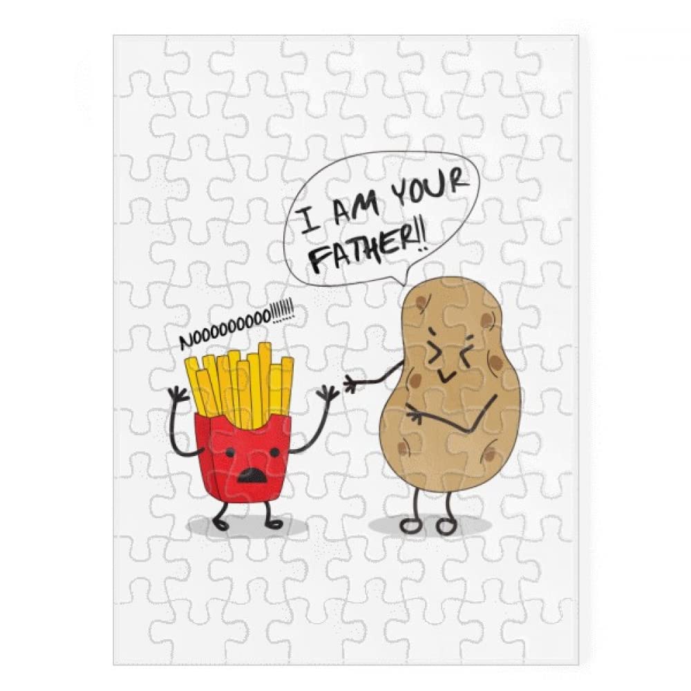 no/no Father Potato Chips Origin Puzzle Picture Jigsaw Game Ornament Decoration