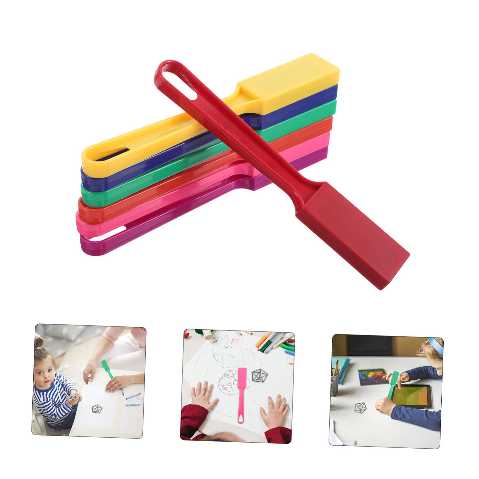 FRCOLOR 7 Palitos Magnéticos de Bingo para Niños y Aulas, Herramienta para Contar y Clasificar, Varitas Interactivas de Plástico Resistentes, Actividades Grupales y Juegos de Aprendizaje