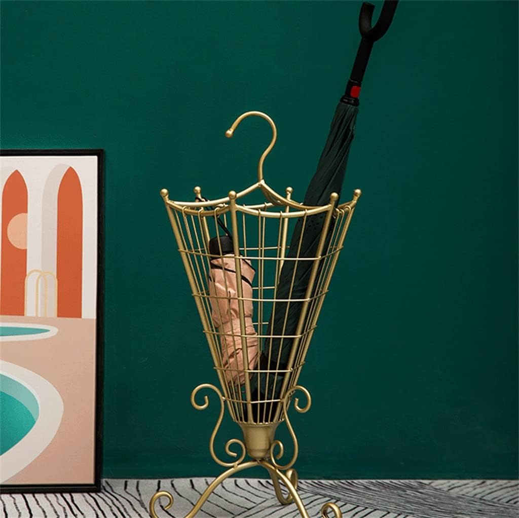 Metal Umbrella Stand Wrought Iron Storage Rack Suitable For Home Hotel Decoration