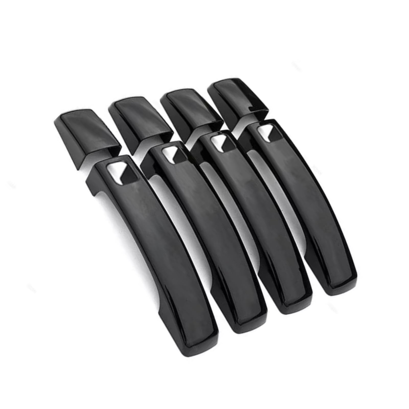 FVOIRSS Outer Door Handle Compatible with Land for Rover for Range for Rover for Sport 2007-2013 for Smart Key Hole Exterior Door Handle Cover Trim