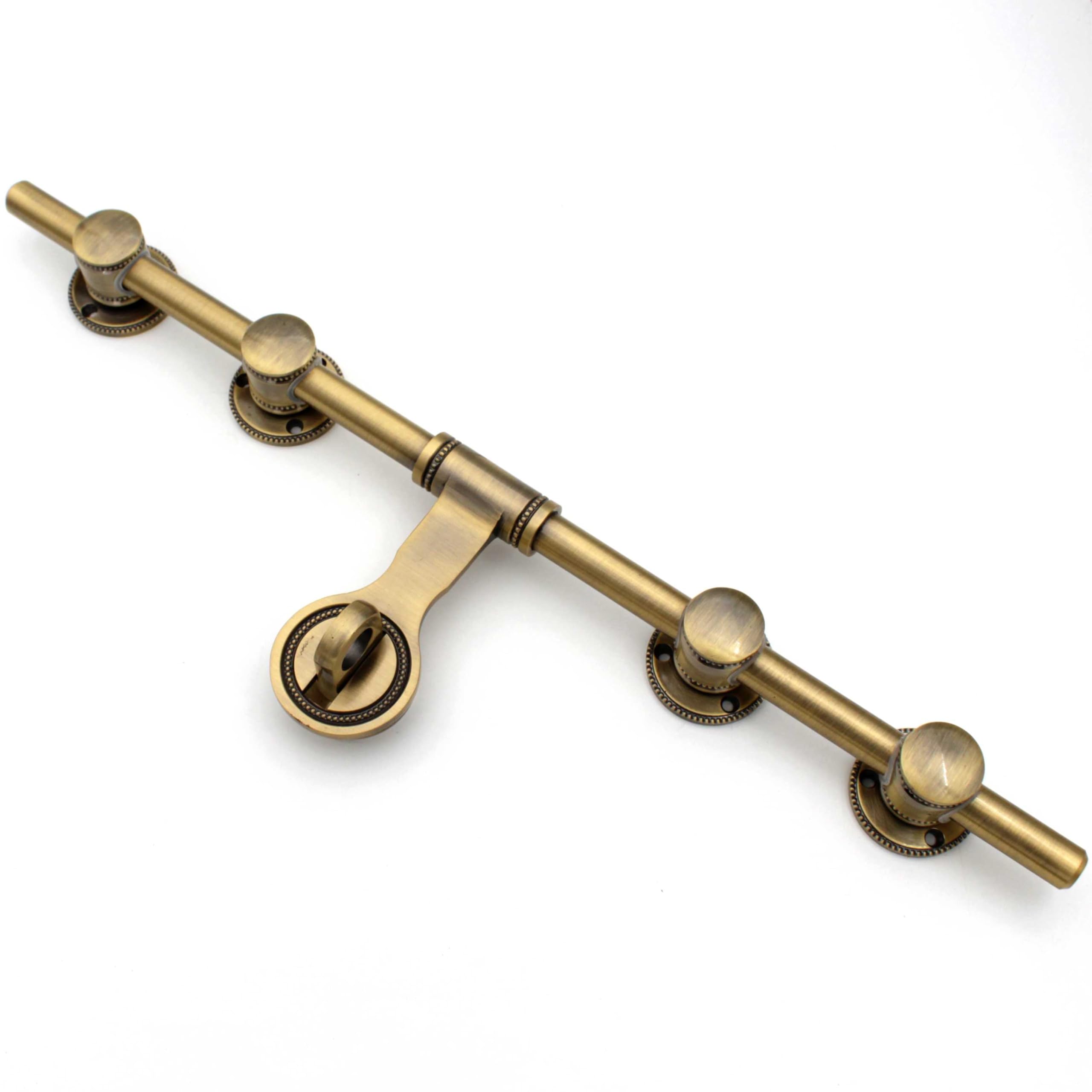 10.バードランド（World pop in Brass 2000） Main Door 18 inch Brass Aldrop 100% Handmade Solid Brass Latch
