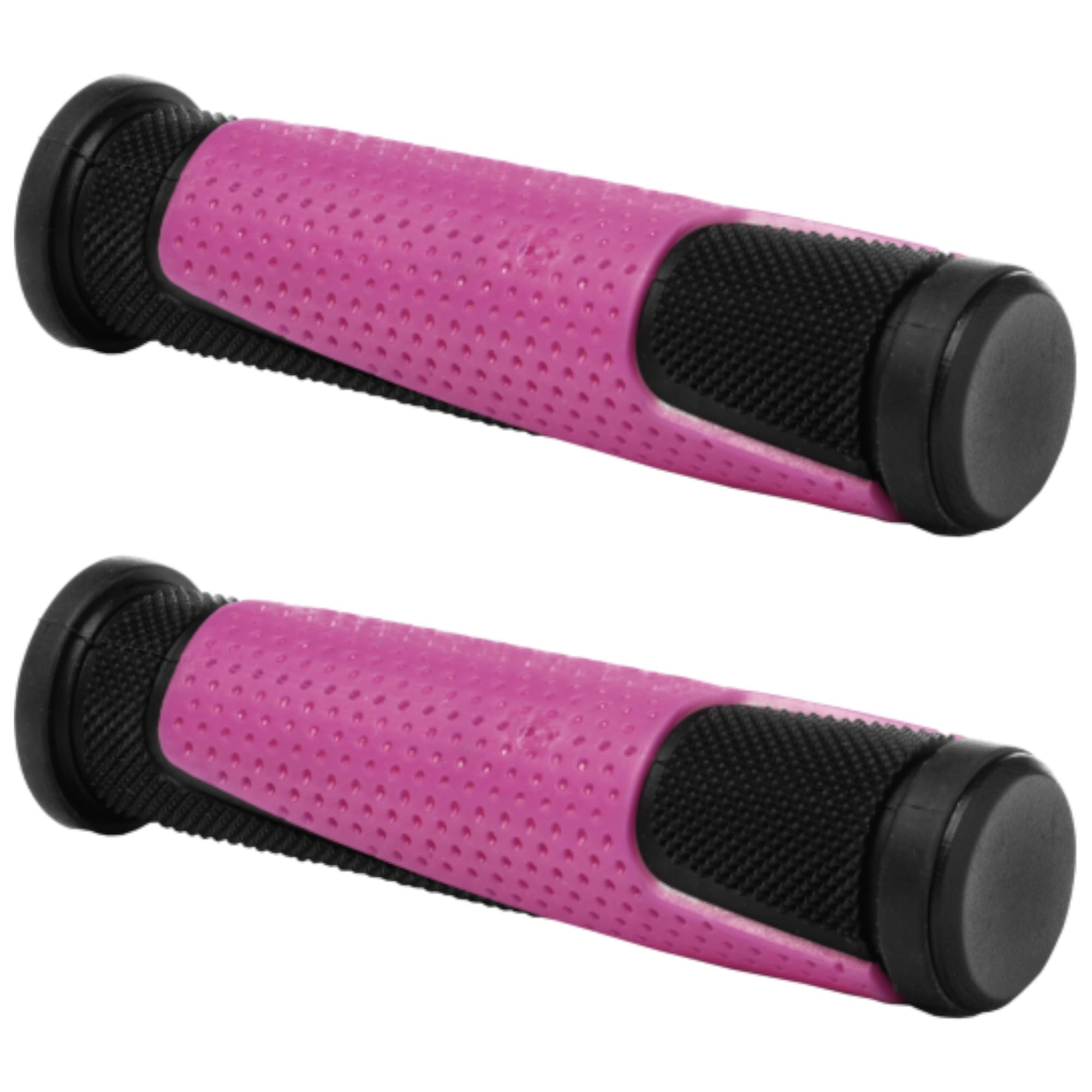 cyclingcolors Bicycle Handle 125 mm Diameter 22 mm Double Density Soft Unisex Handlebar Mountain Bike Road Scooter Cycle Pink
