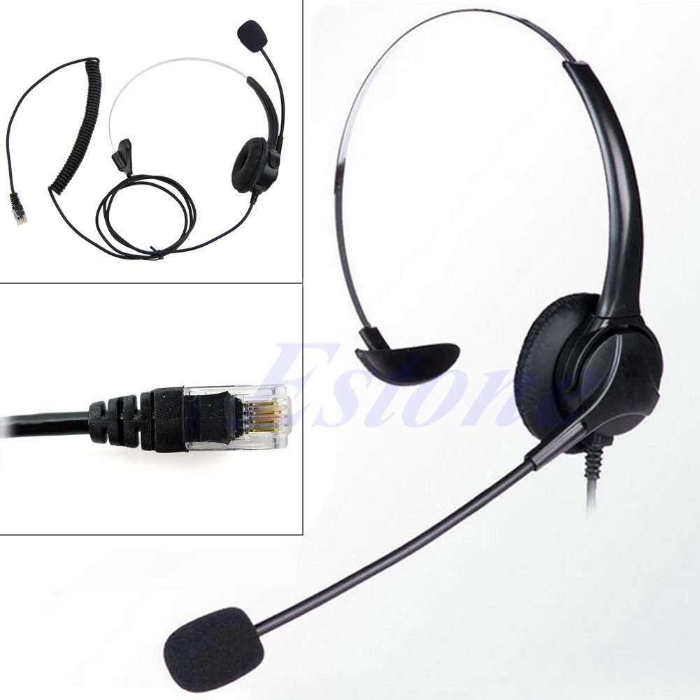 Amazon.co.jp: 4ピン RJ11 モノラル コード付き コールセンター 電話