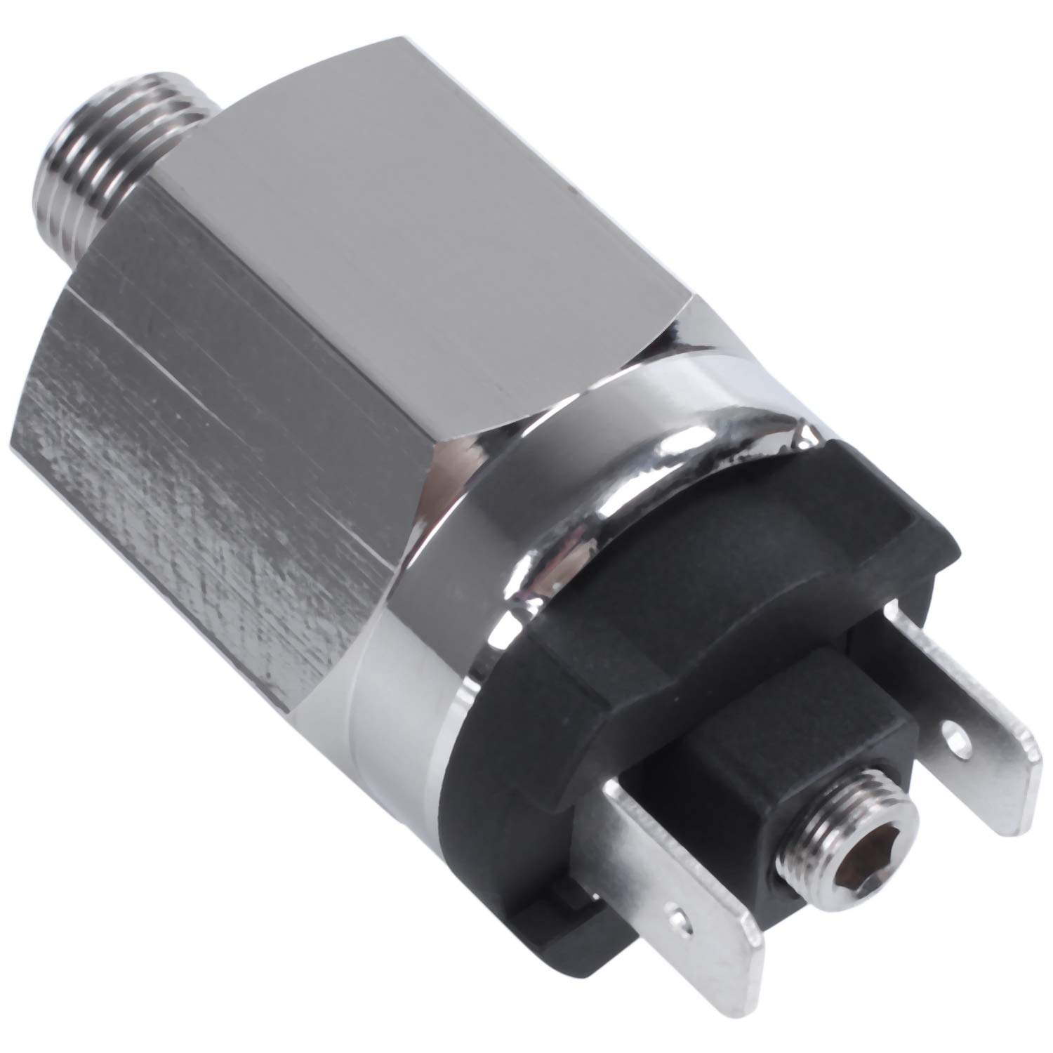 Pressostato A Diaframma Regolabile QPM11-NC - Con Porta Da 1/8 Pollice, Per Aria, Nero - Foto 12