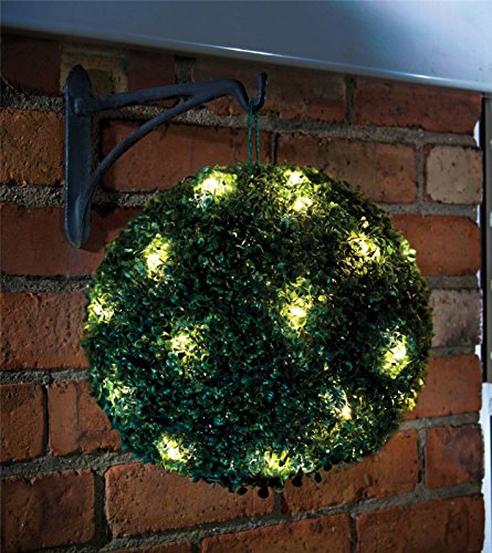 28CM DUAL FUNCTION SOLAR POWERED TOPIARY GARDEN
