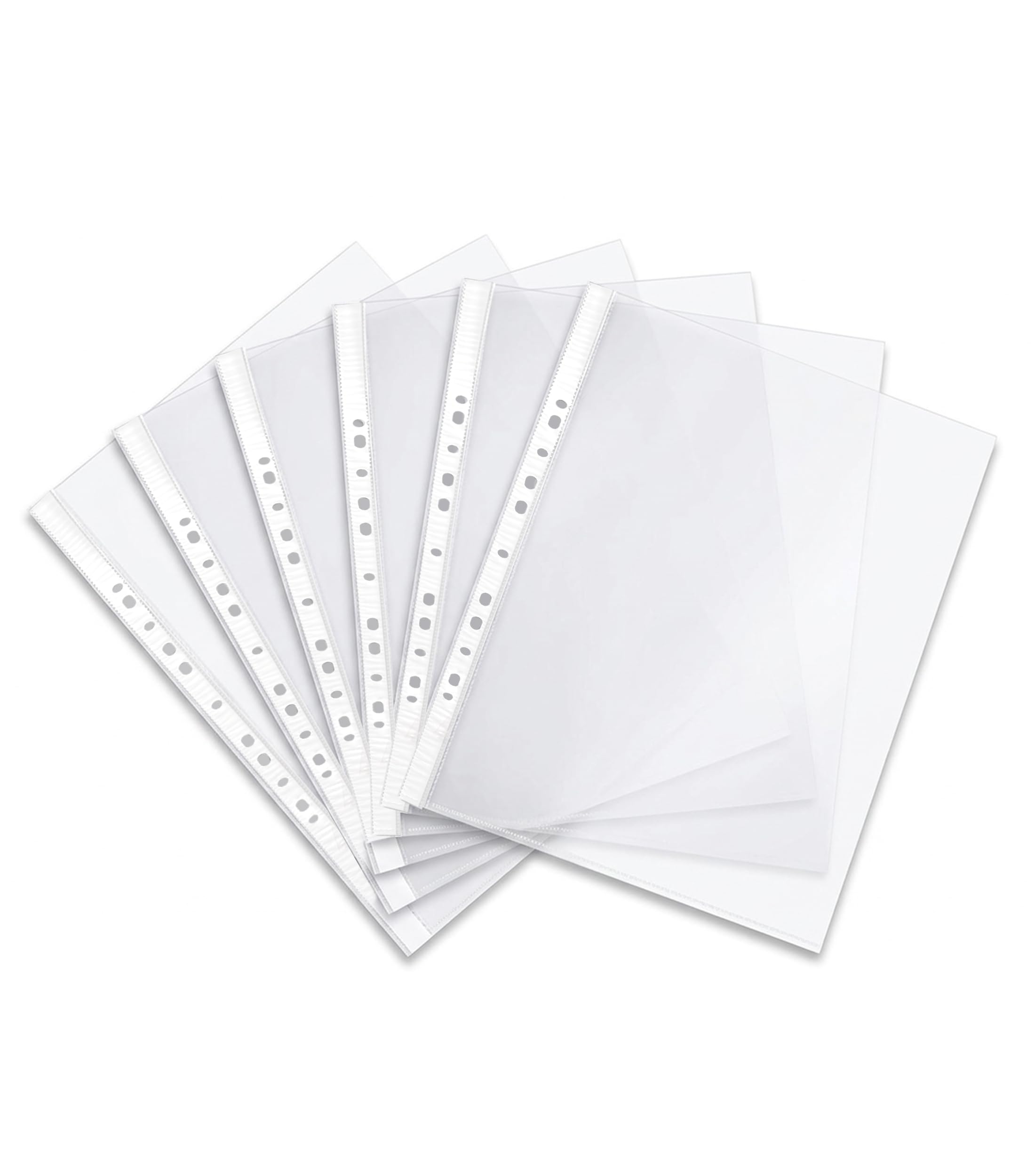 Liquidraw A3 Clear Plastic Display Sleeve Pockets - 10 Pack | for Art Portfolio or Folder | Files or Documents Storage Wallets | Presentation Files & Documents Protector Bags | Landscape or Portrait