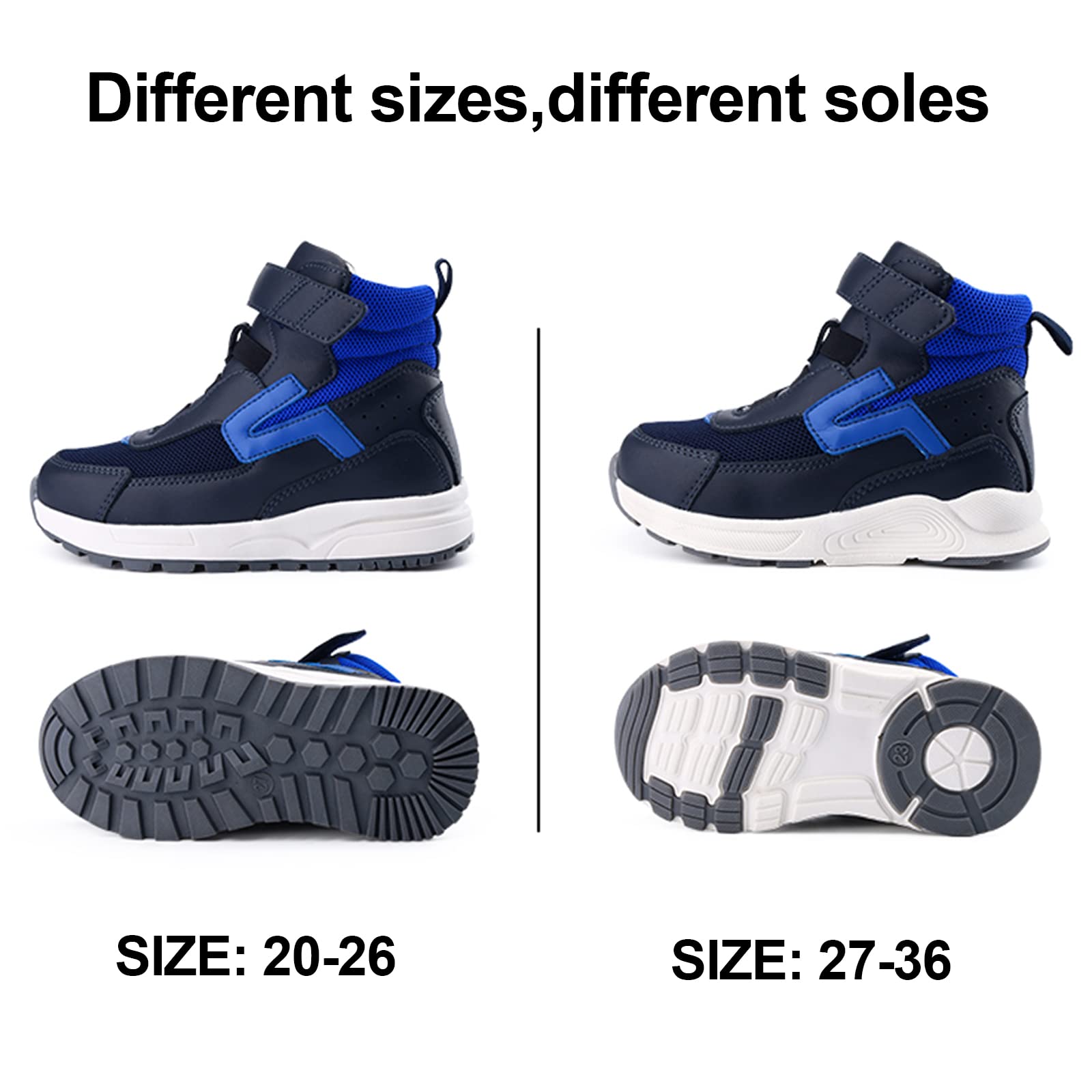 Scarpe Ortopediche per Bambini e Ragazzi,Scarpe da Ginnastica con Supporto per L'Arco e la Caviglia per i Piedi Piatti delle Ragazze e dei Ragazzi e per Il Piede varo/varo