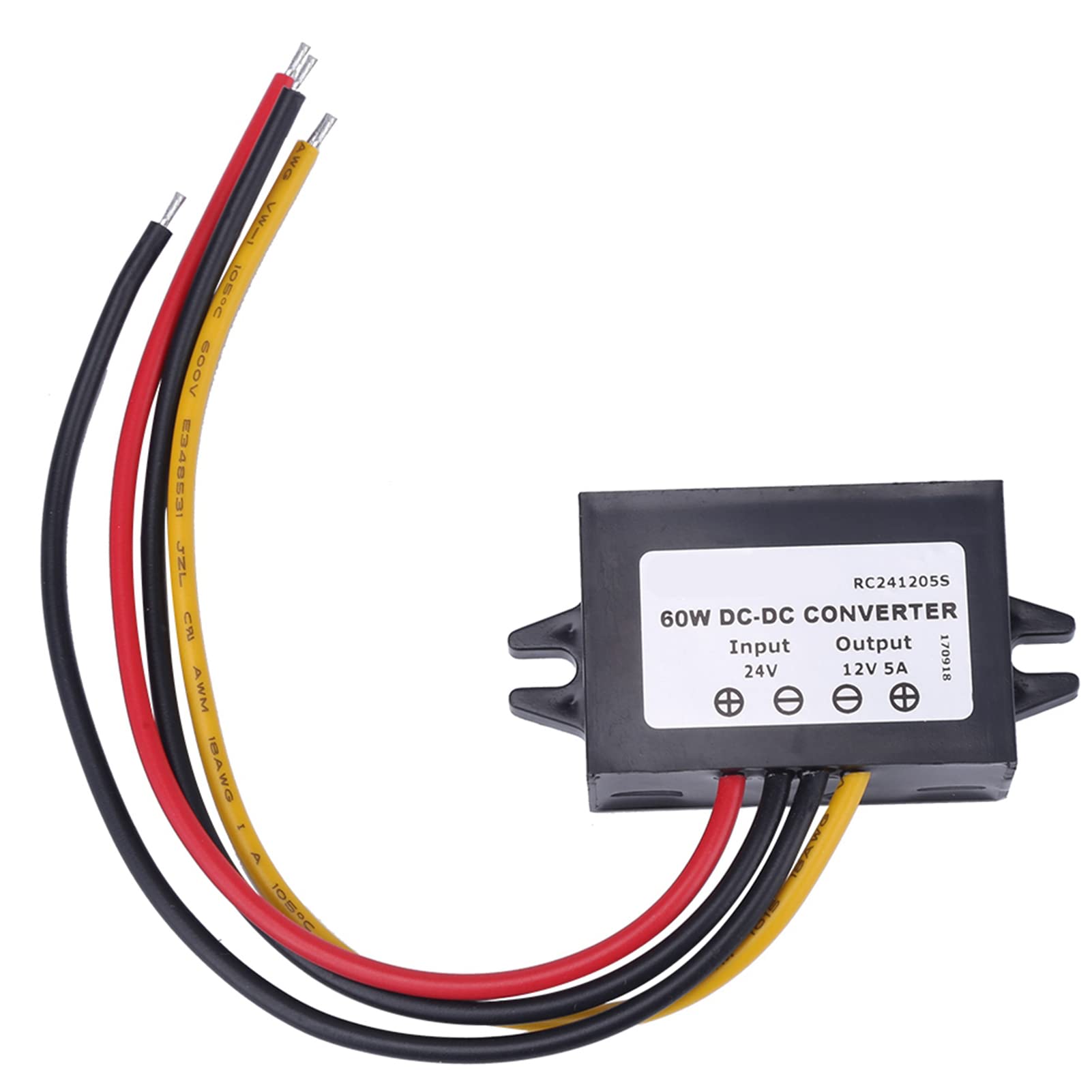 Impermeabile DC 12V / 24V A 5V 25W 5A Regolatore Convertitore Di Alime - Foto 6