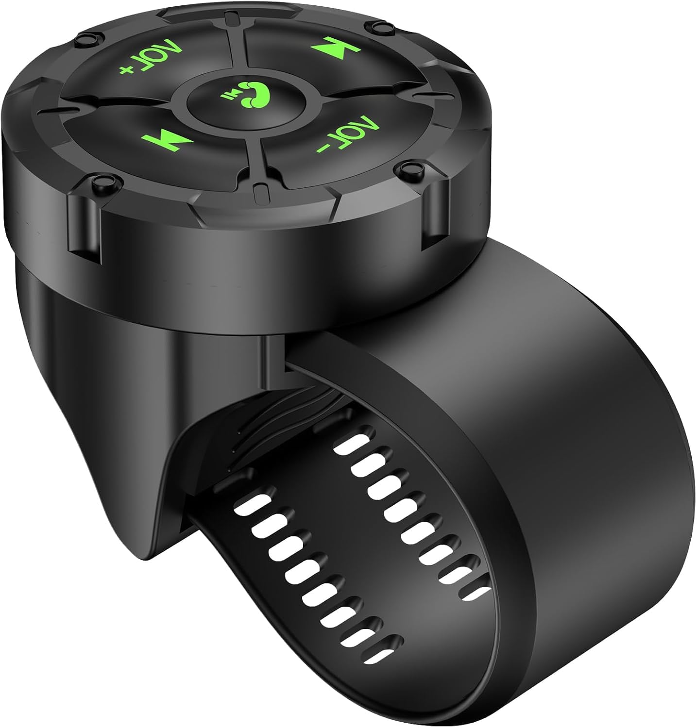 Mando a distancia Bluetooth con botón multimedia, inalámbrico, impermeable, control de música | Botón de control inalámbrico Bluetooth para volante compatible con teléfono inteligente para coche o motocicleta