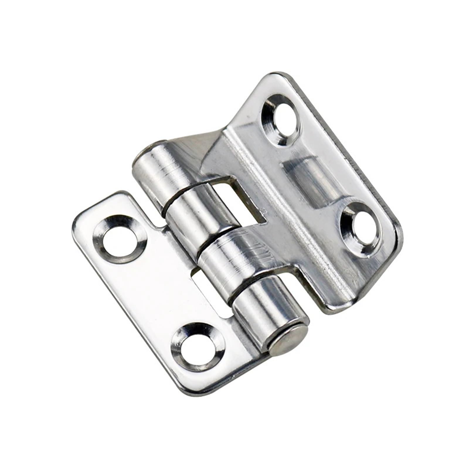 FQJYXWEWL 304 Stainless Steel Three Fold Right Angle Bending Hinge Suitable for Industrial Electrical Folding Furniture Kitchen Hinges 1Pcs