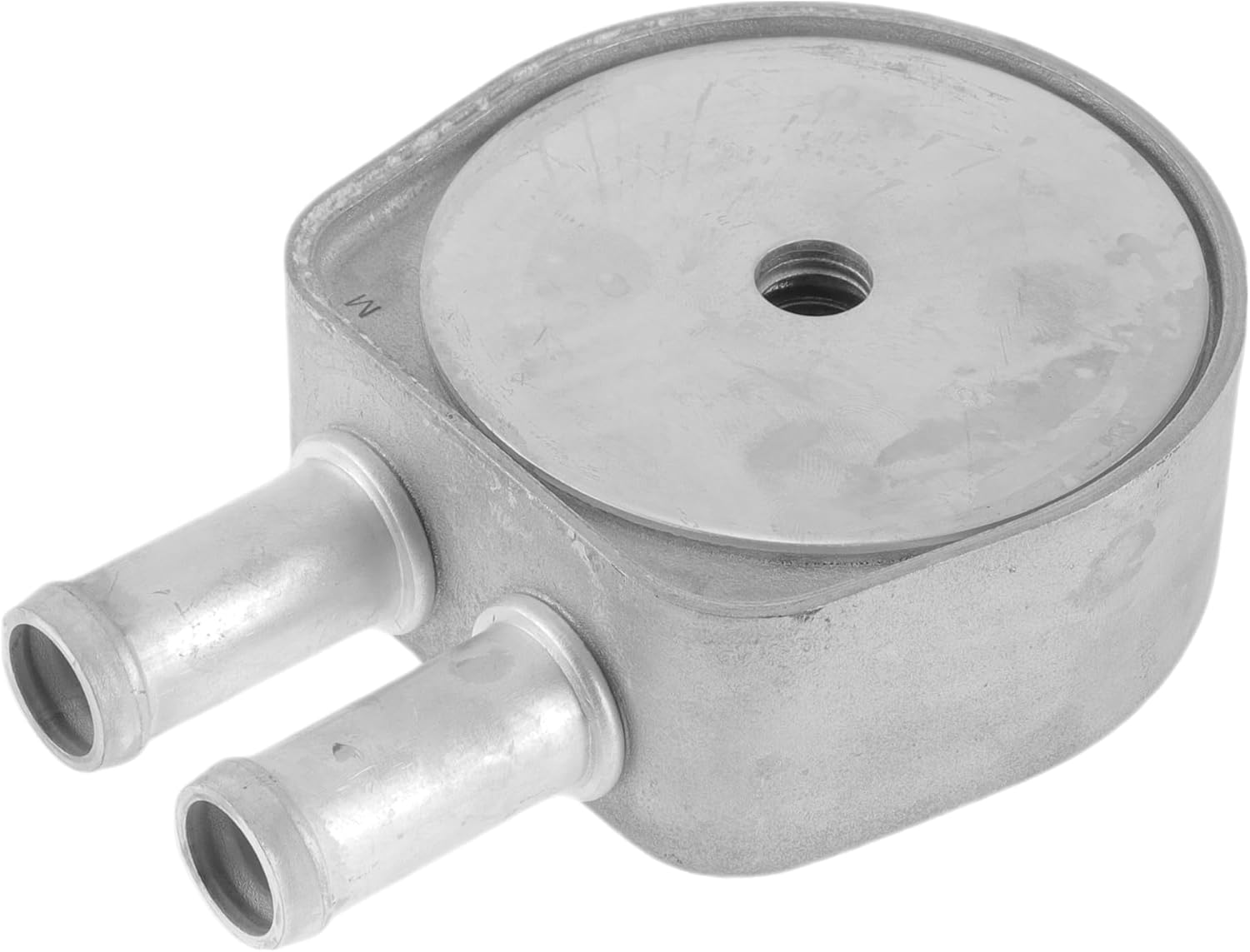 Engine Oil Cooler No.AG9G6A642BC - Transmission Oil Cooler - for Ford Focus III 2012-2019 Aluminum Alloy Silver Tone - 1 Pc