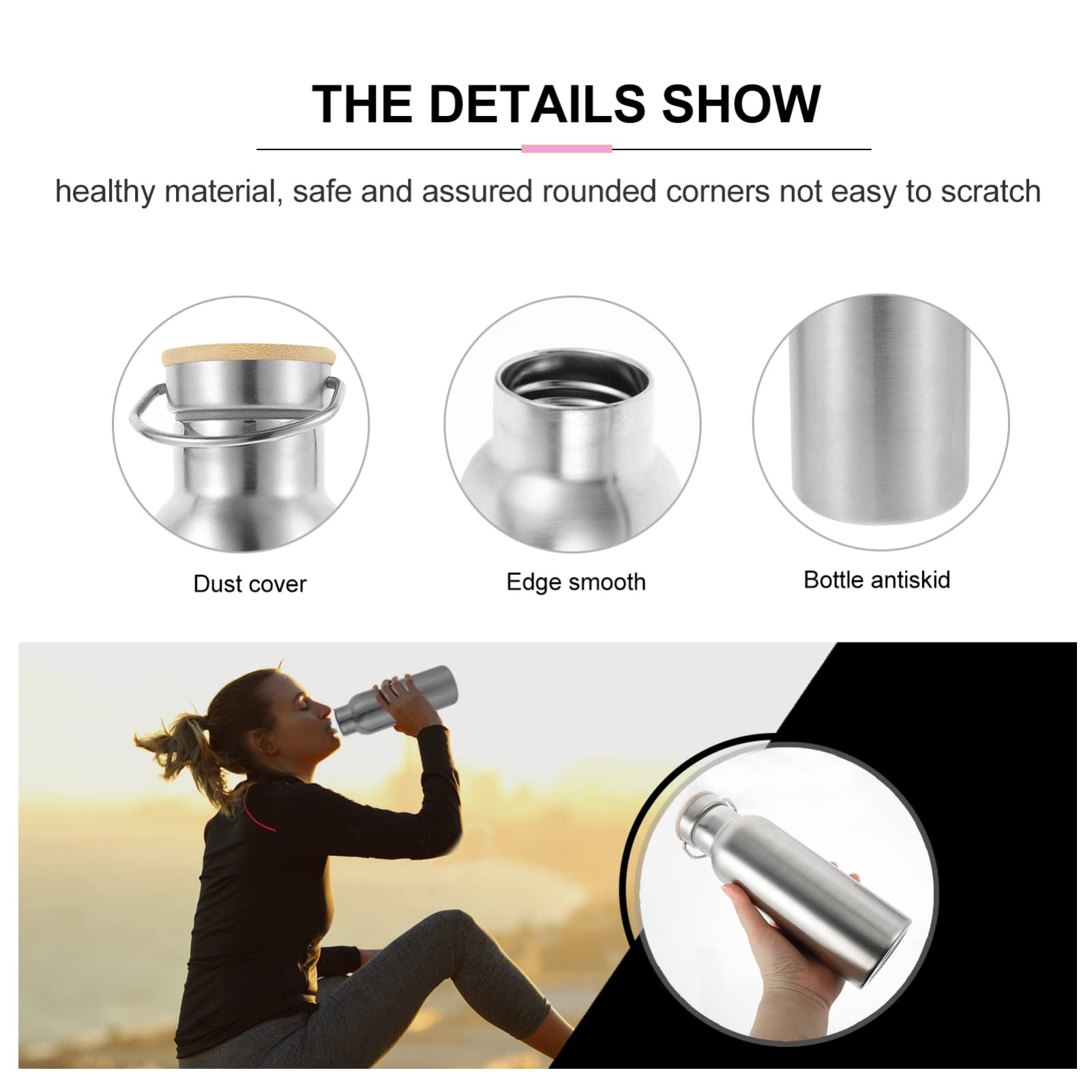 Amazon.co.jp: 水筒 ステンレスボトル 直飲み 保温 保冷 真空断熱  