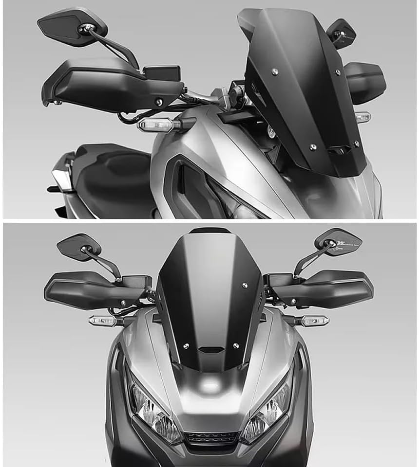 Hand Guard Shield Motorcycle Handguard Hand Guards Shield Brake Clutch Levers Protector for Africa Twin for Adventure for Sports X-ADV750 CRF1000(White)