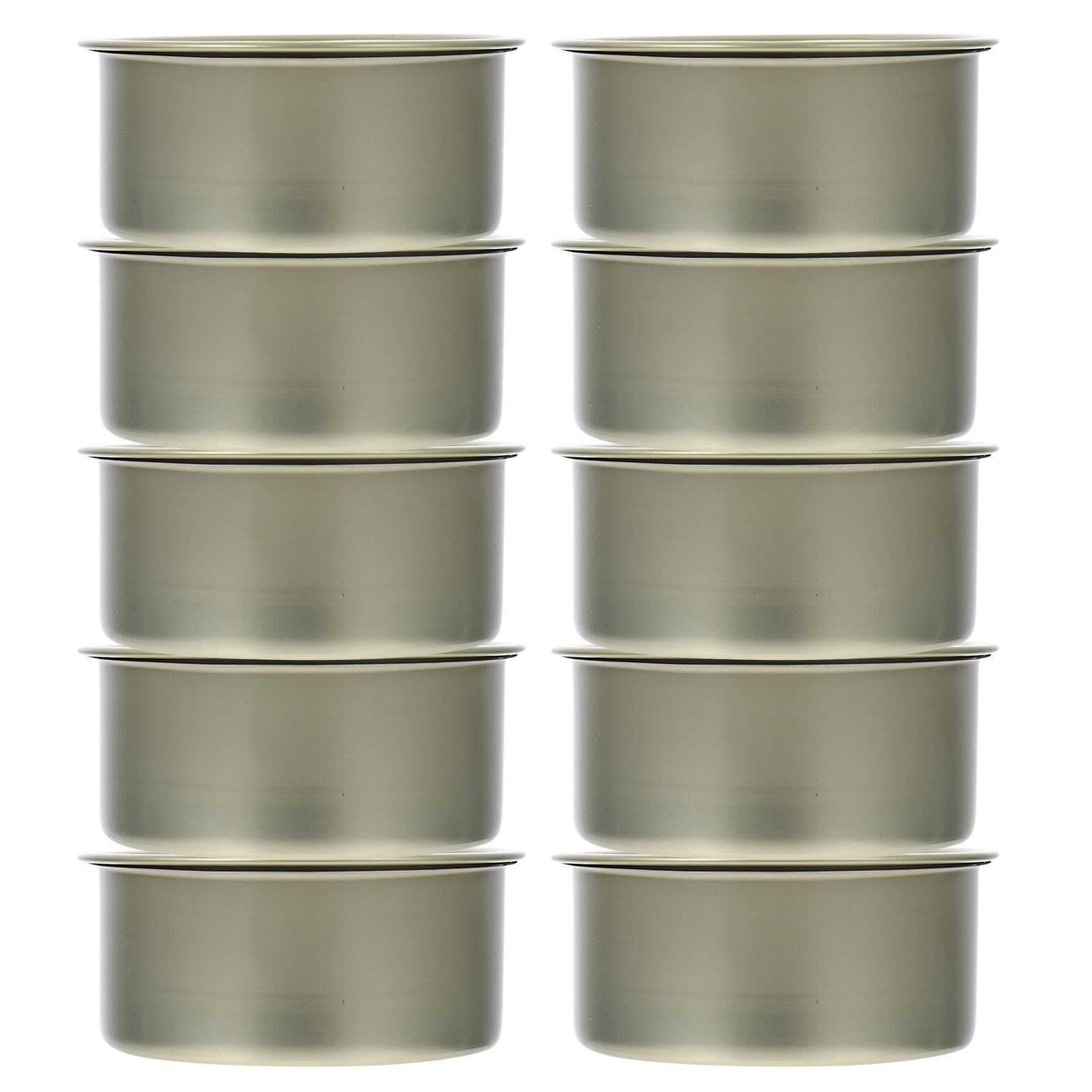 Latas selladas de hojalata DIYEAH para alimentos botes de hierro resistentes