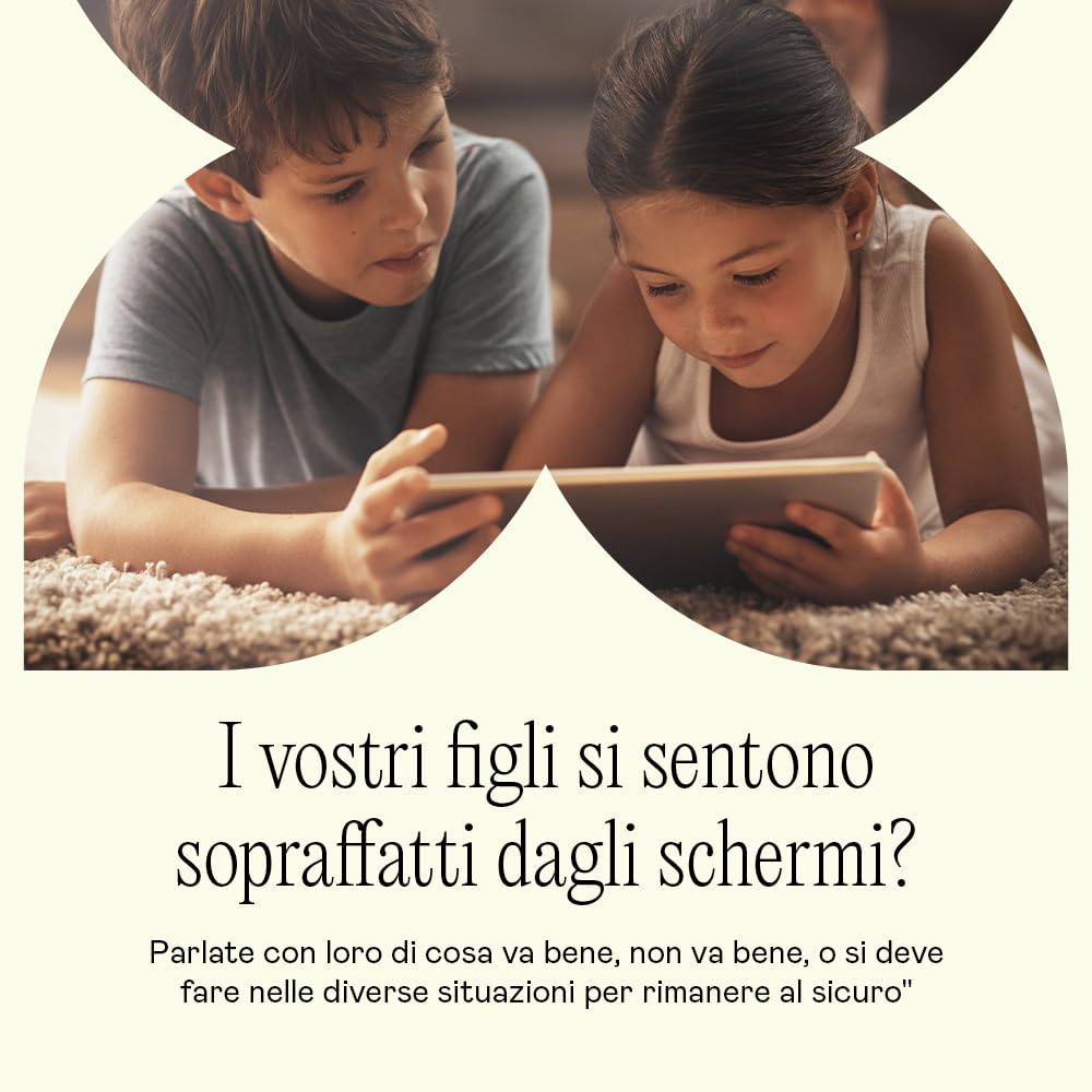Crescere Cittadini Digitali. Con 200 carte da conversazione, il kit aiuta a promuovere un uso equilibrato degli schermi e a migliorare la comunicazione in famiglia.