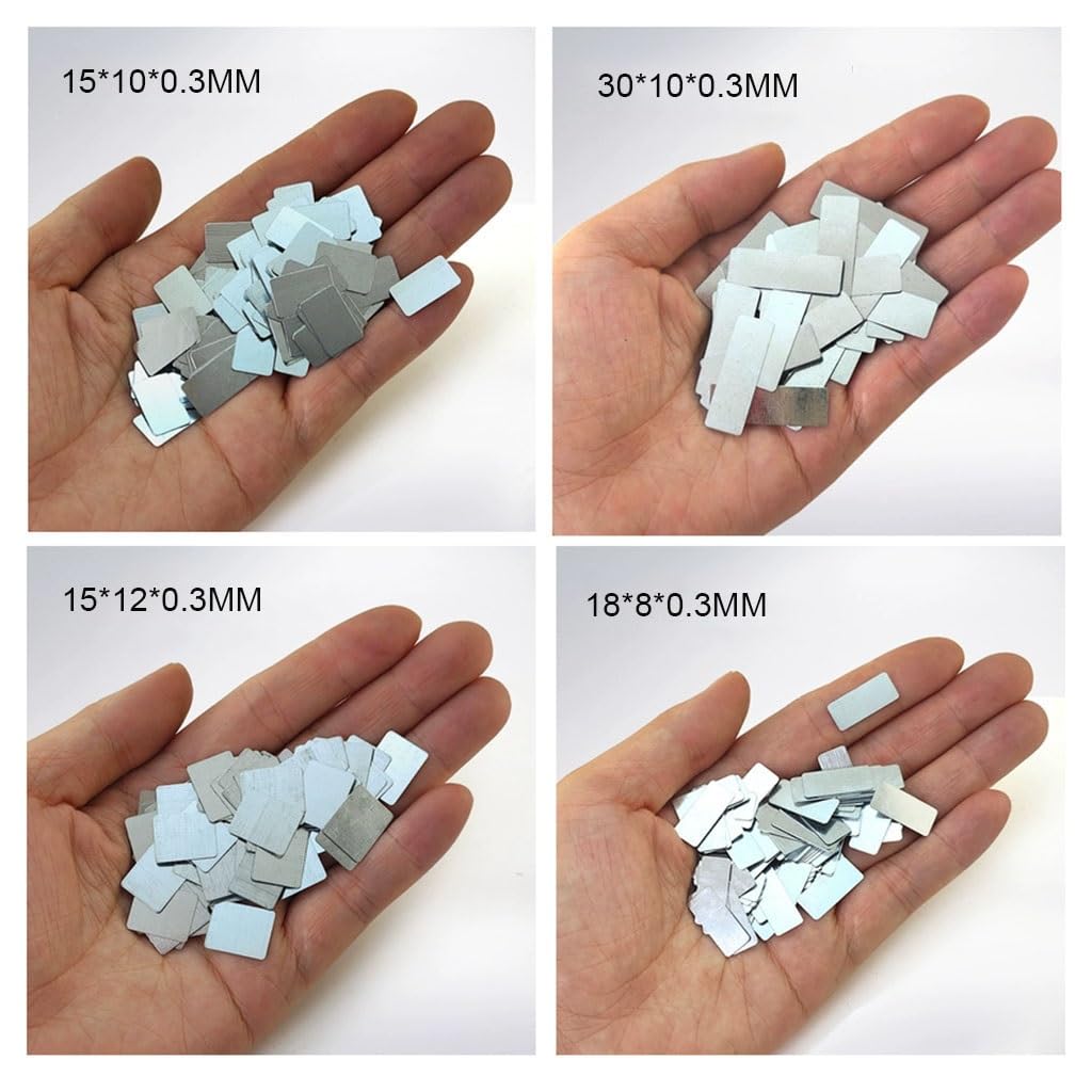 Amazon.co.jp: 100 個の極薄丸鉄板、0.3 ミリメートル 0.5