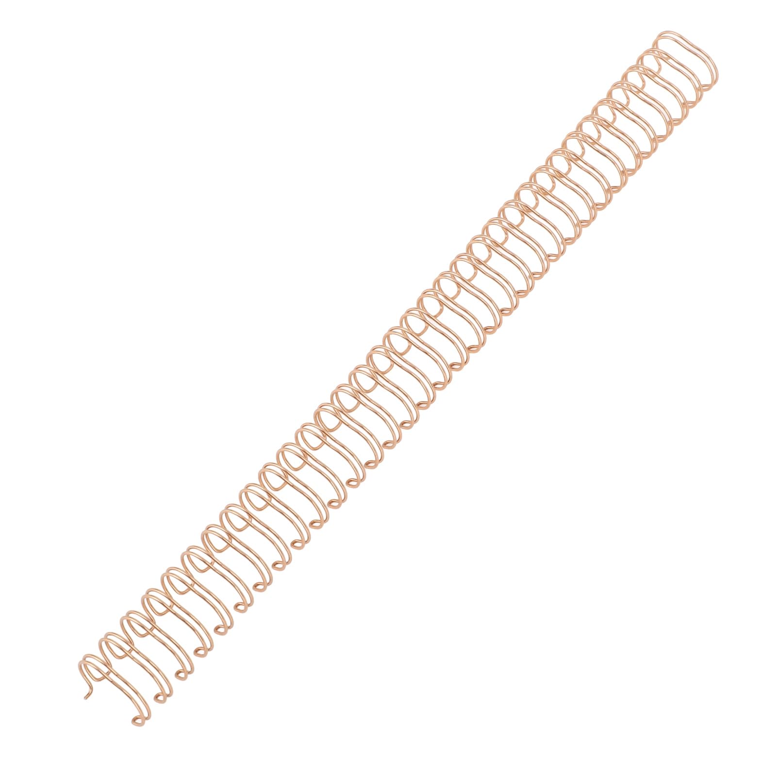 Jiawu Grzbiety do Bindowania z podwójną pętlą 9/16 Cala, pojemność 120 Arkuszy Cewki do Bindowania z Metalicznej żelaznej Spirali o Wysokiej Wytrzymałości z powłoką nylonową, 34-otworowe Podwójne