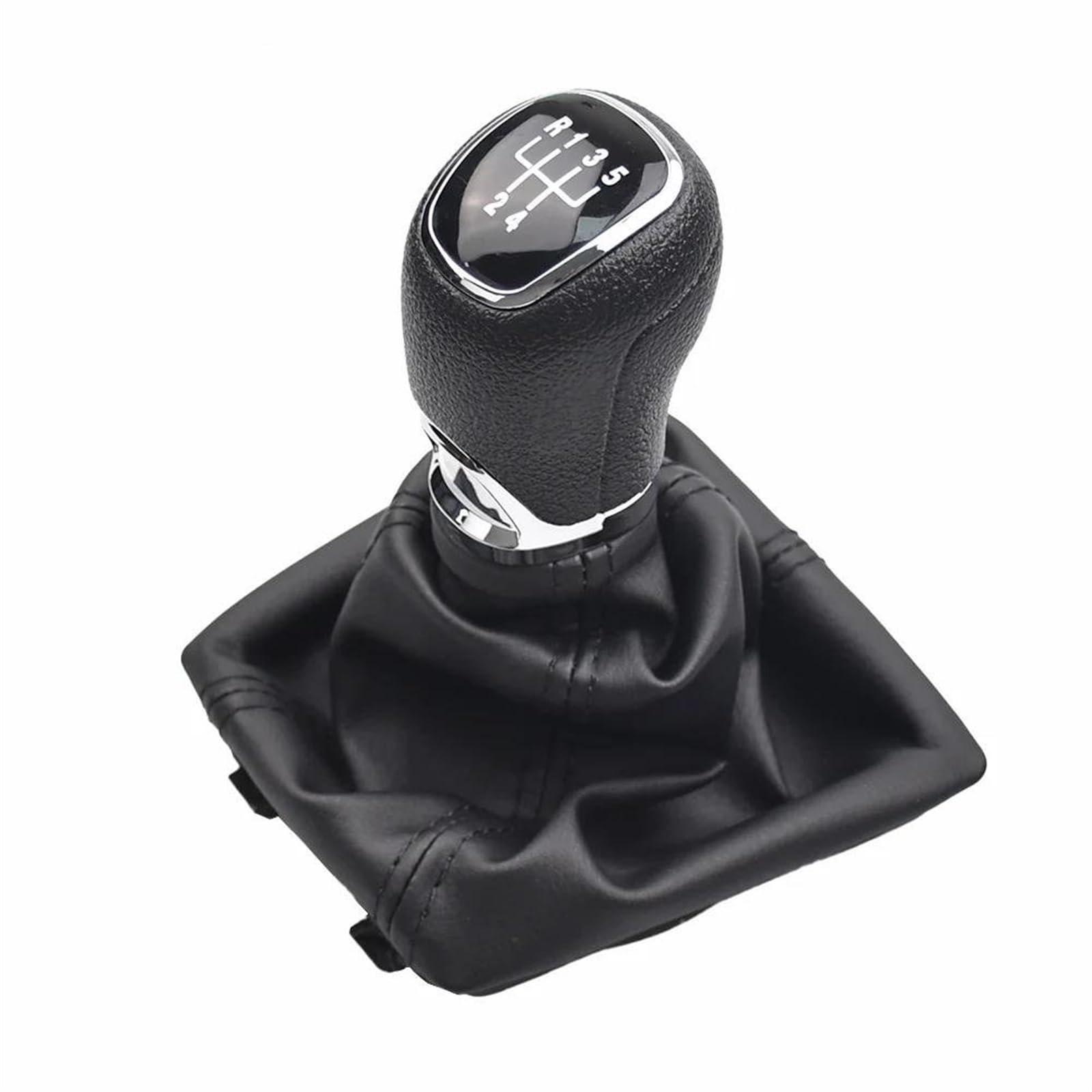 Cavinbdz 5 Speed For Skoda For Octavia A7 Mk3 2014 2015 2016 2017 2018 2019 5/6 Speed Gear Shift Knob Lever Shifter Gaiter Boot Cover Collar