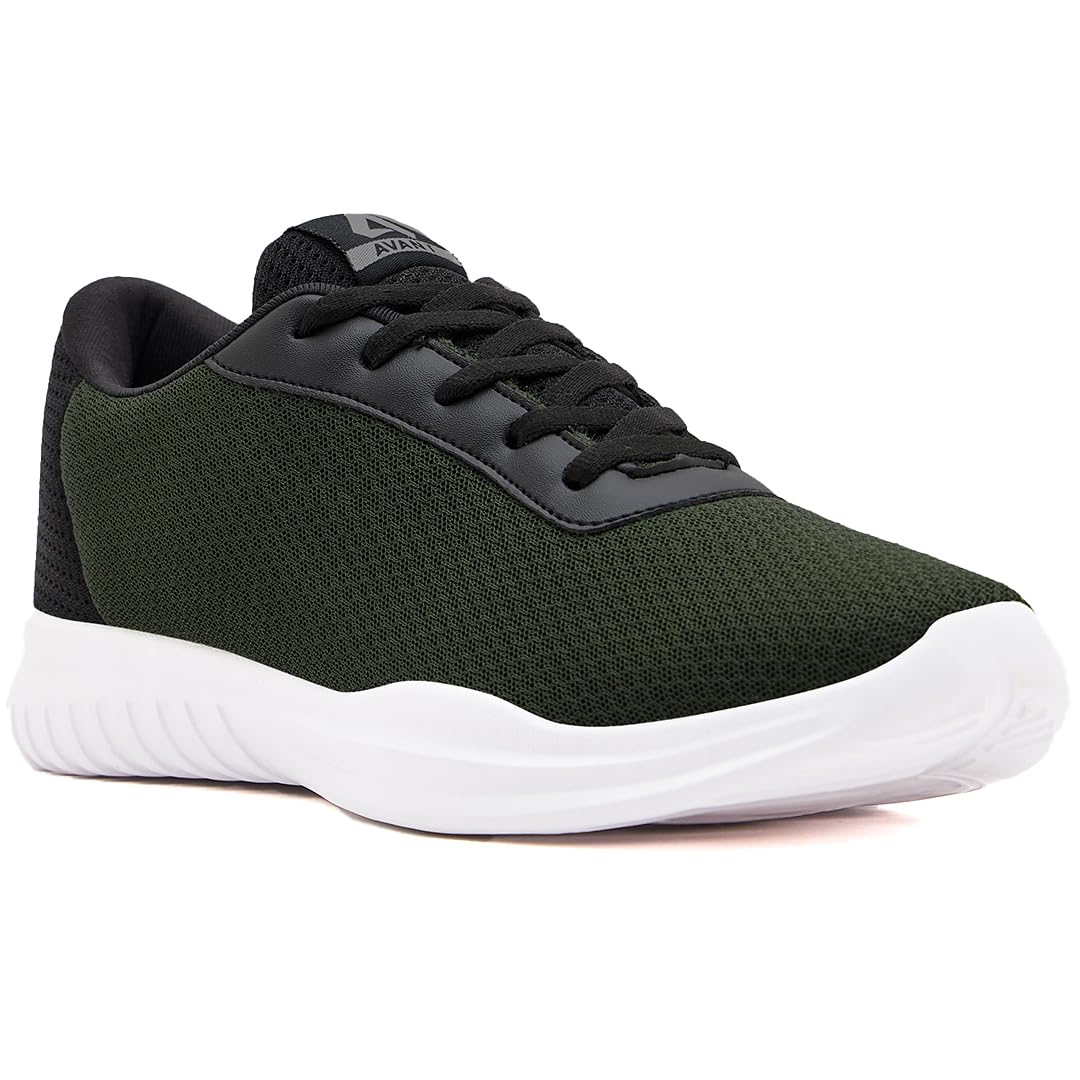 AVANT Mens Nitro Olive/Black Running and Gym Shoes - 11 UK (AVMSH009CL06UK11) (B0CJMHXC2J) Amazon Price History, Amazon Price Tracker